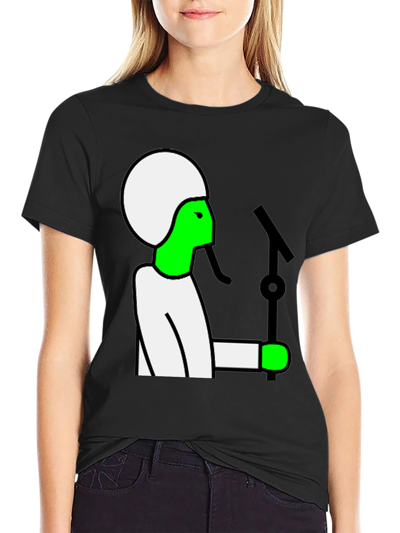 Retro Cartoon Musician T-Shirt