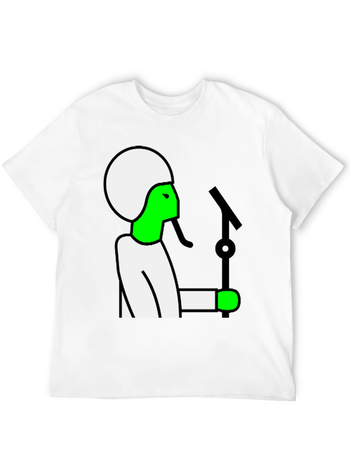 Retro Cartoon Musician T-Shirt