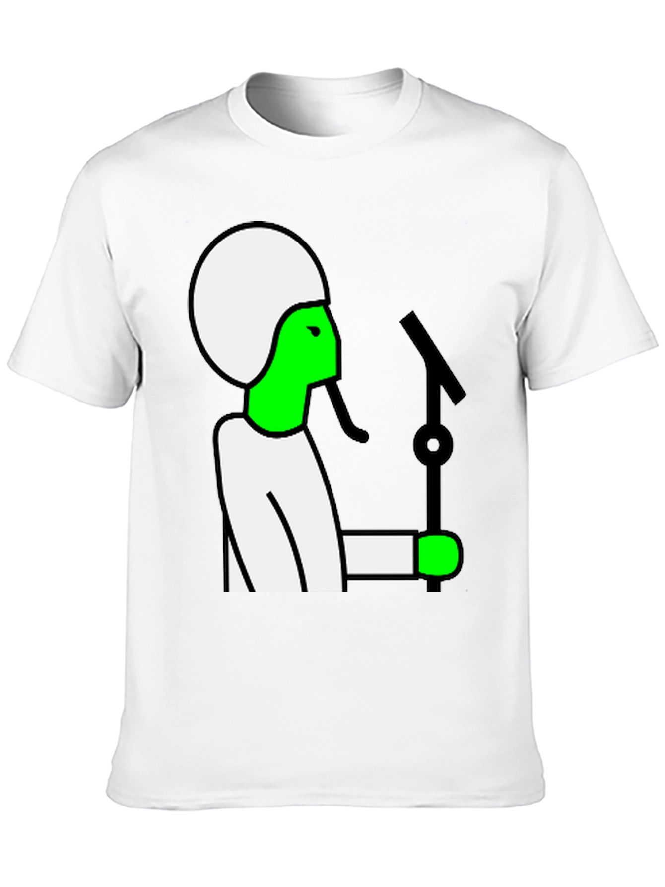 Retro Cartoon Musician T-Shirt