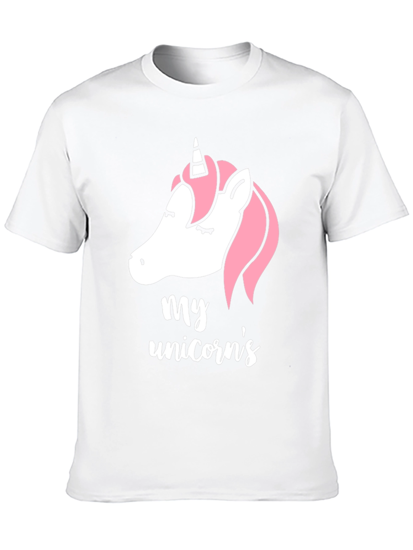 My Unicorns T-Shirt | Black Tee