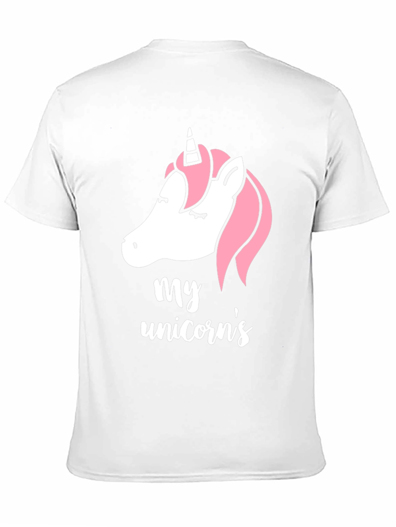 My Unicorns T-Shirt | Black Tee