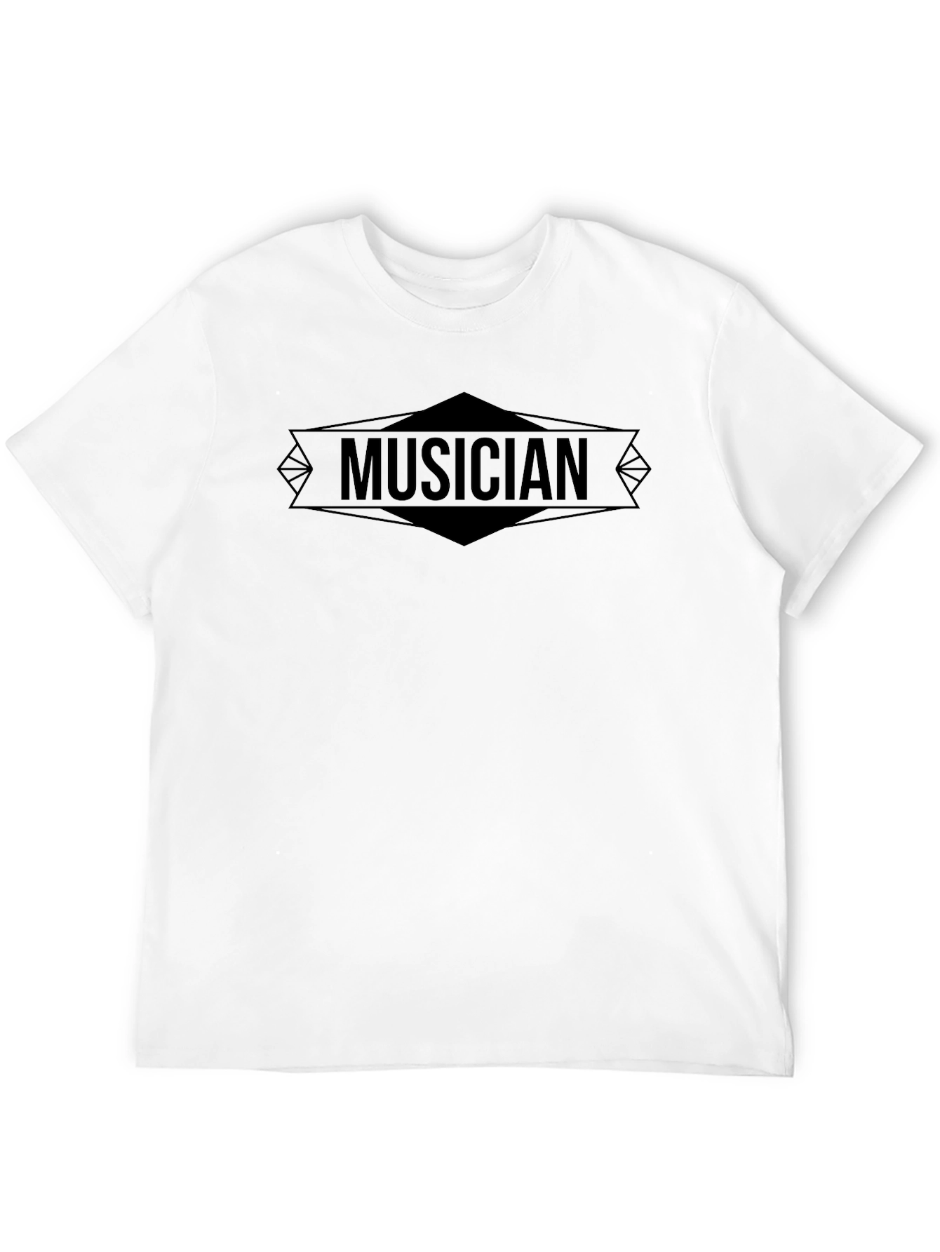 Musician Graphic Tee - Black Unisex T-Shirt