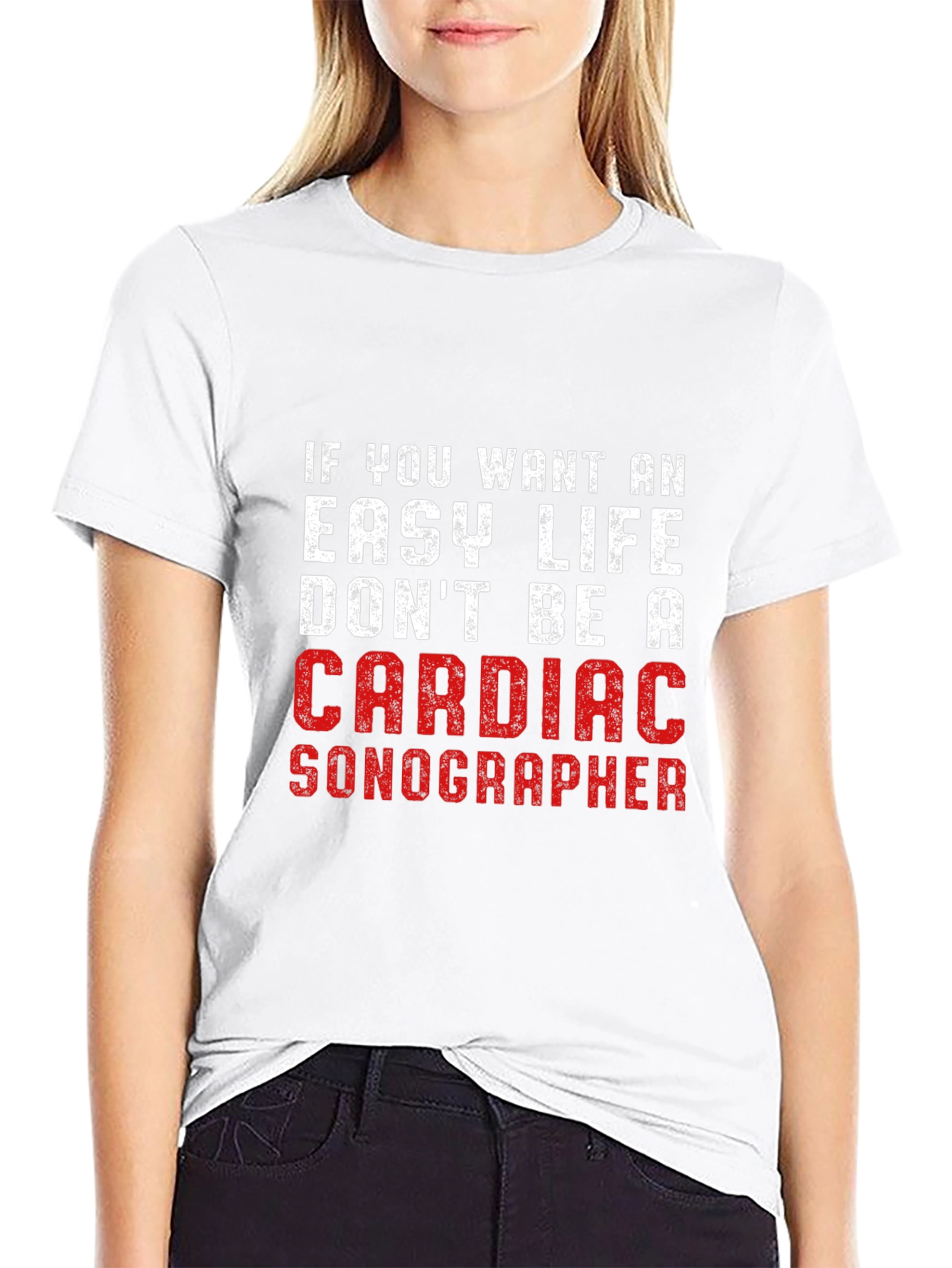 Cardiac Sonographer Graphic T-Shirt