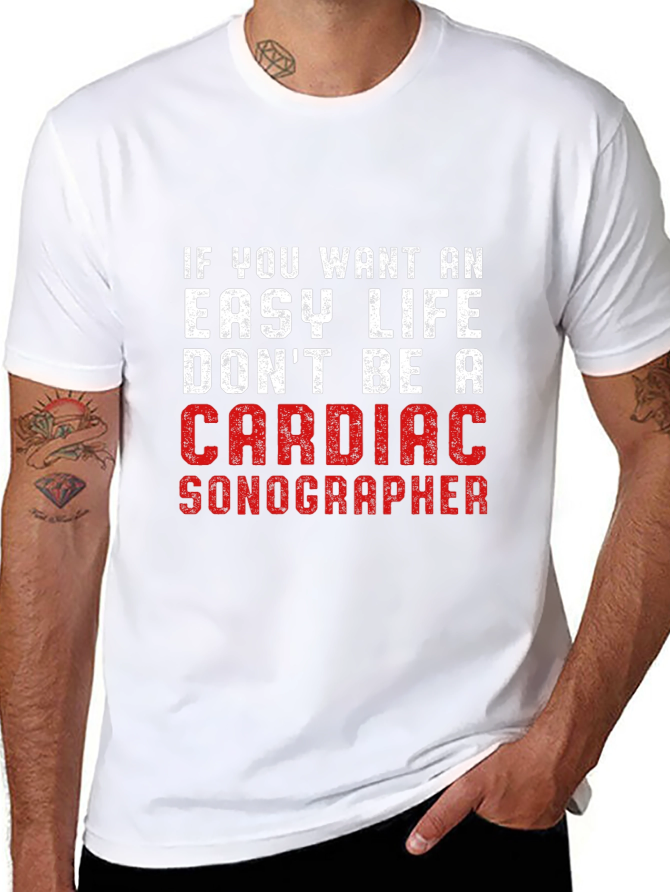 Cardiac Sonographer Graphic T-Shirt