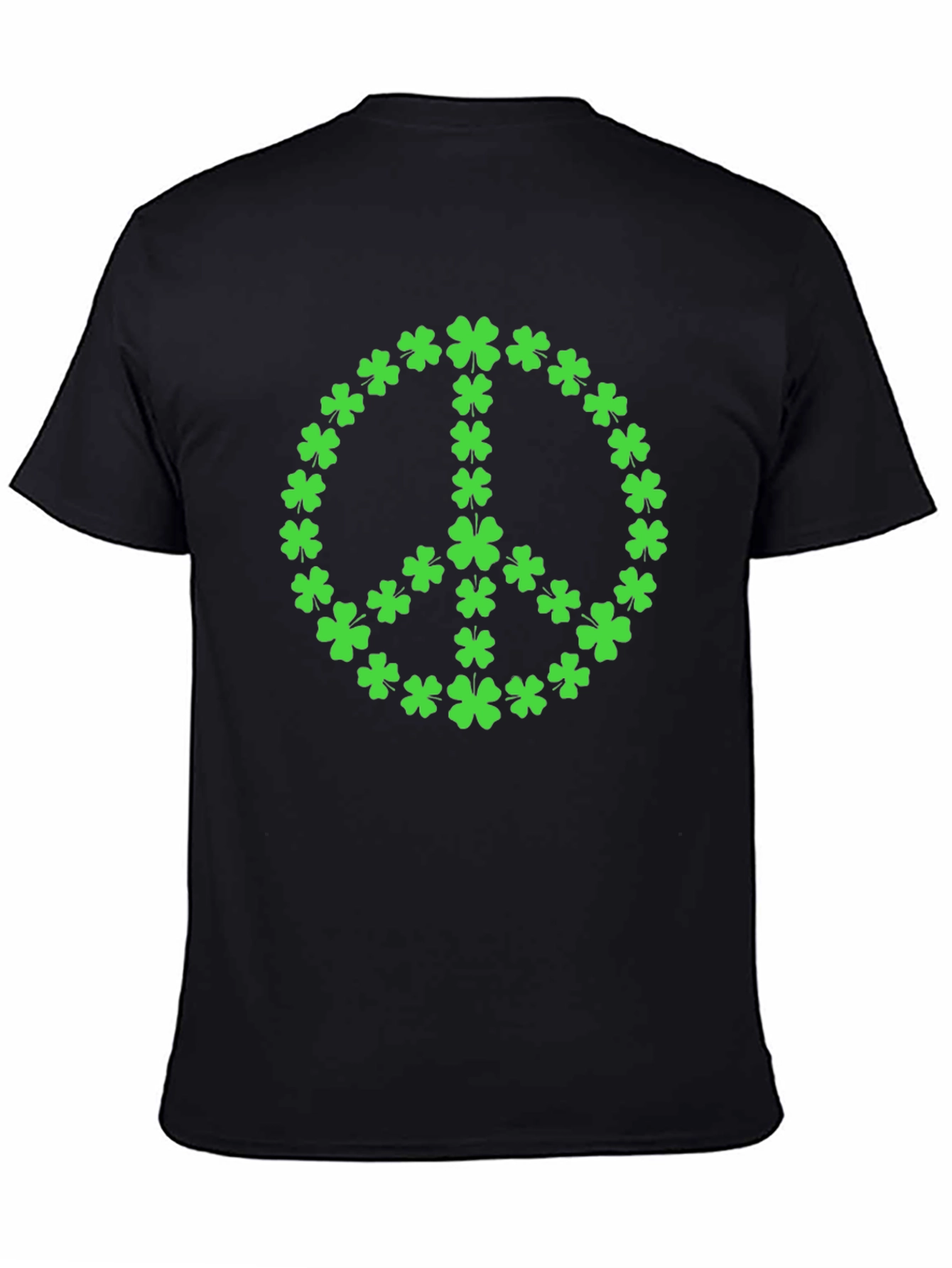 Clover Peace Sign T-Shirt - St. Patricks Day
