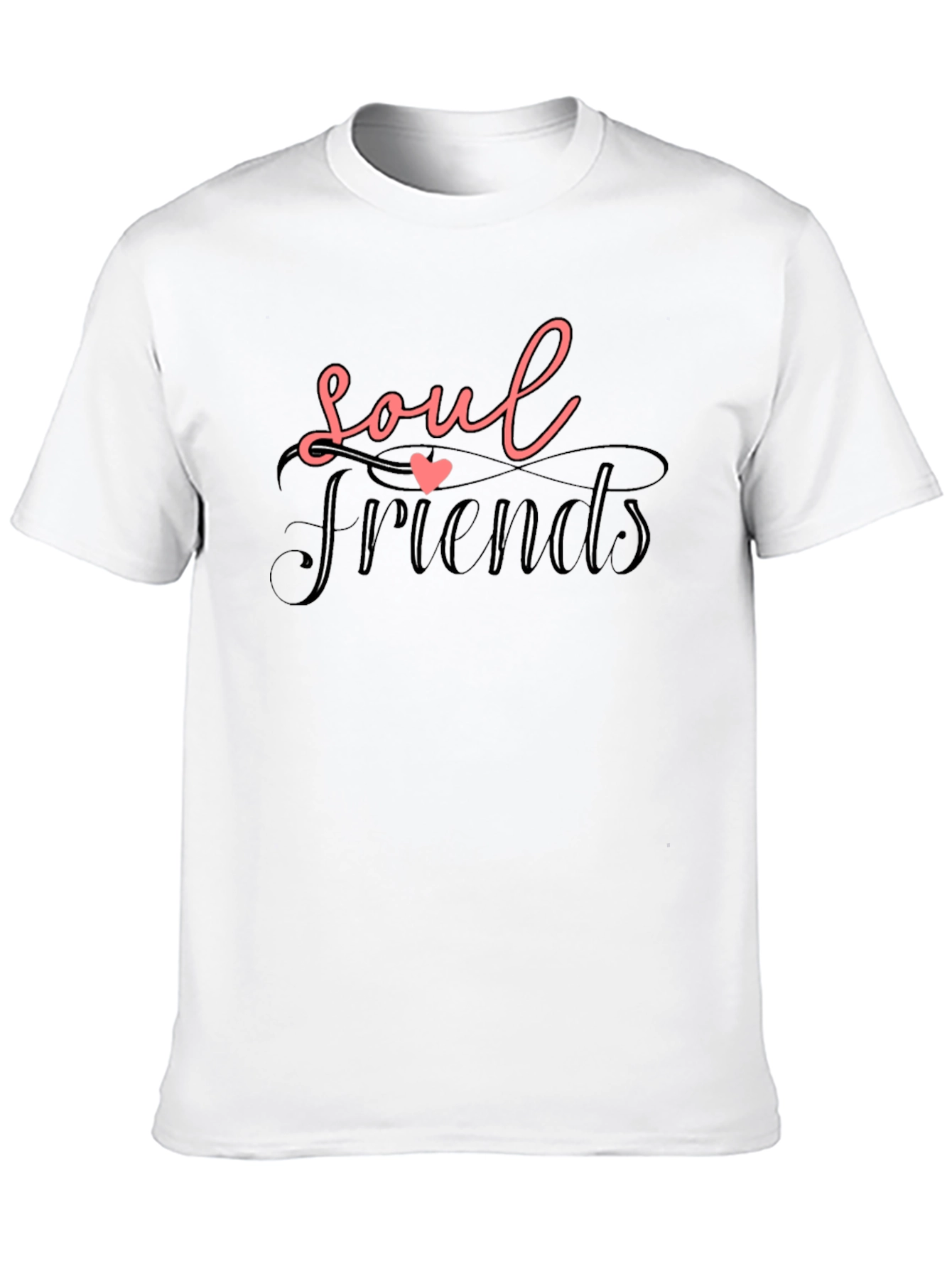Soul Friends Black Graphic Tee