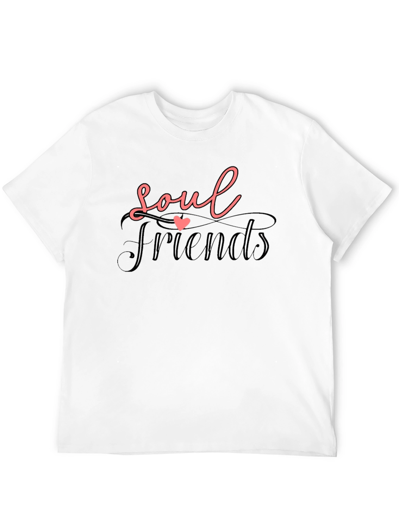Soul Friends Black Graphic Tee