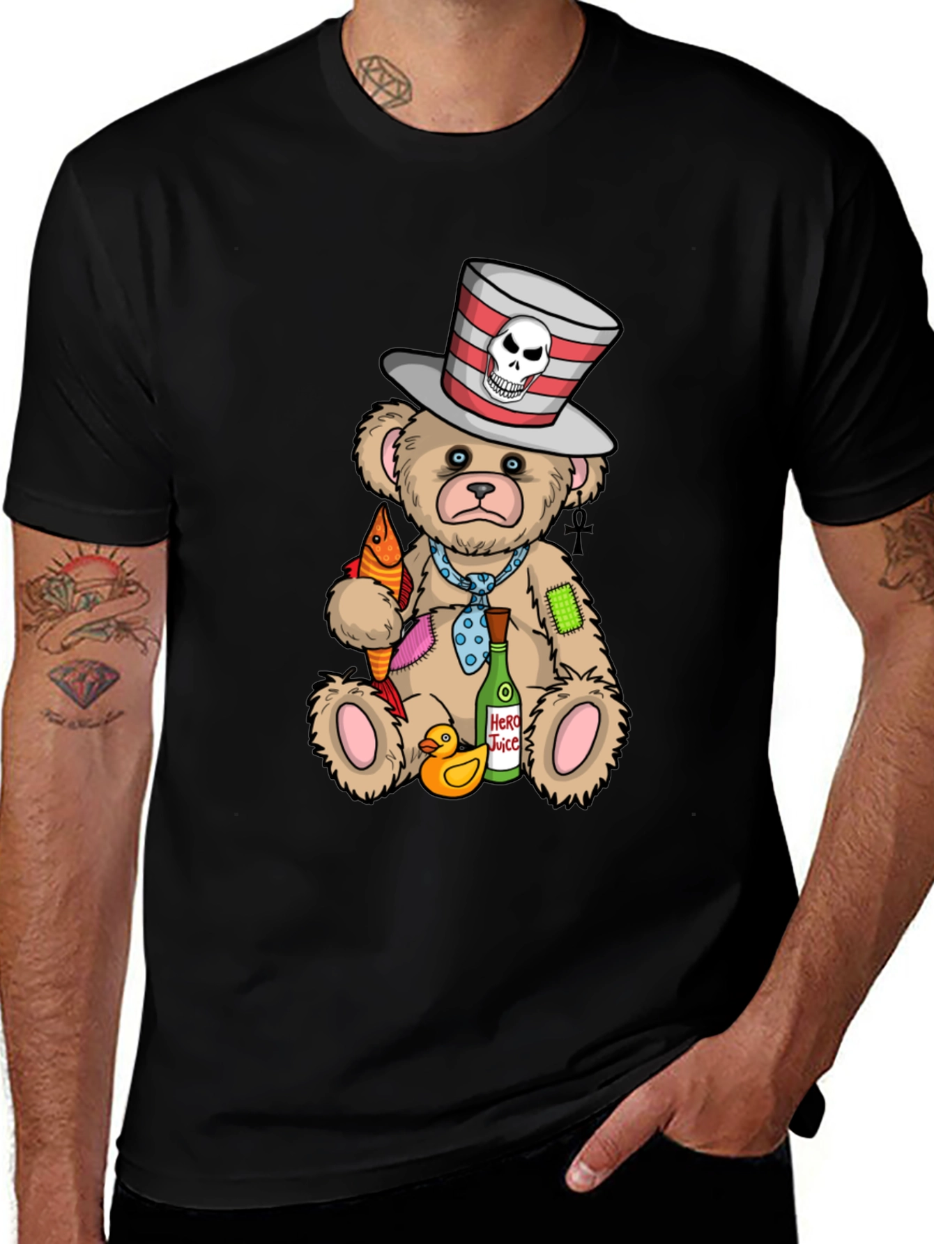 Teddy Bear Print Tee