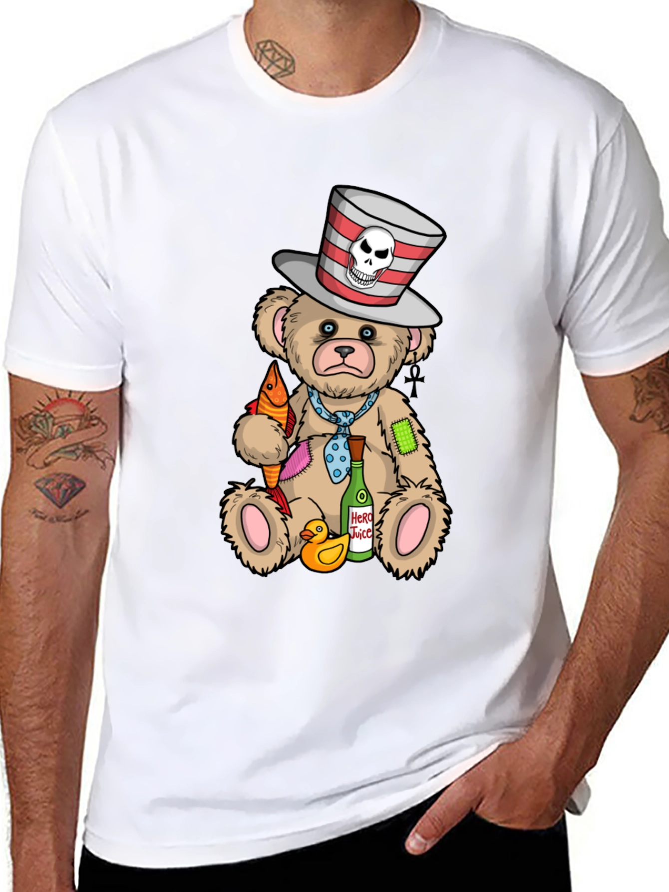 Teddy Bear Print Tee