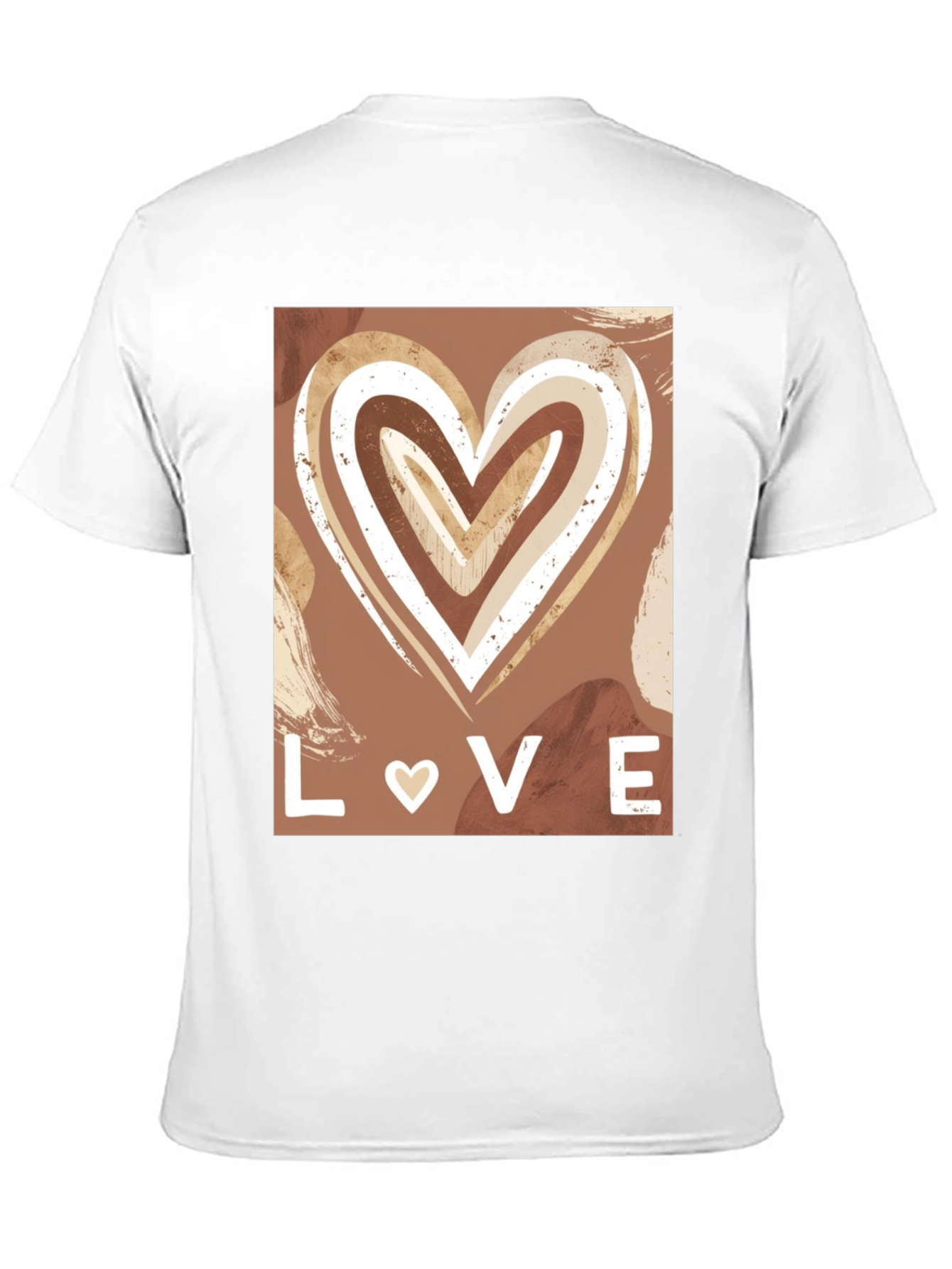 Boho Heart Love Graphic Tee - Stylish Casual Shirt
