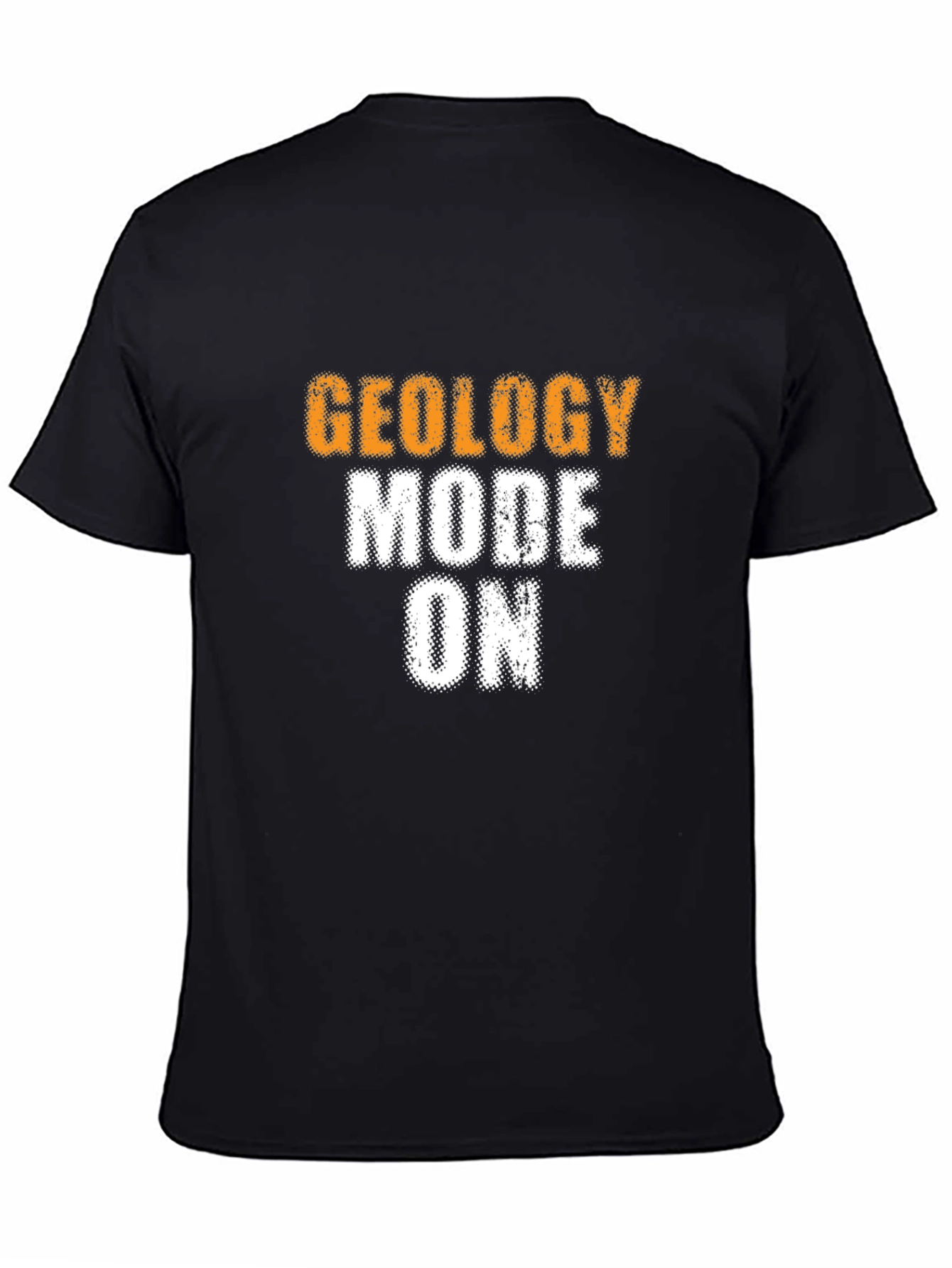 Geology Mode On Graphic Tee - Black