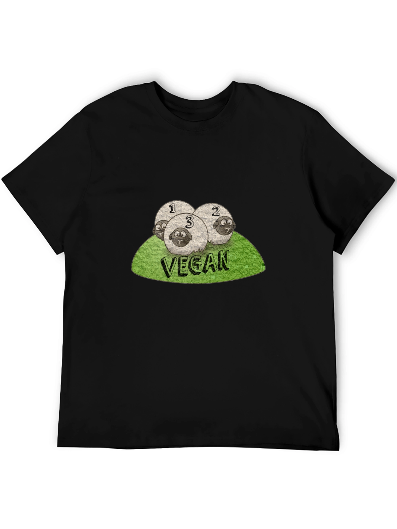 Vegan Counting Sheep T-Shirt