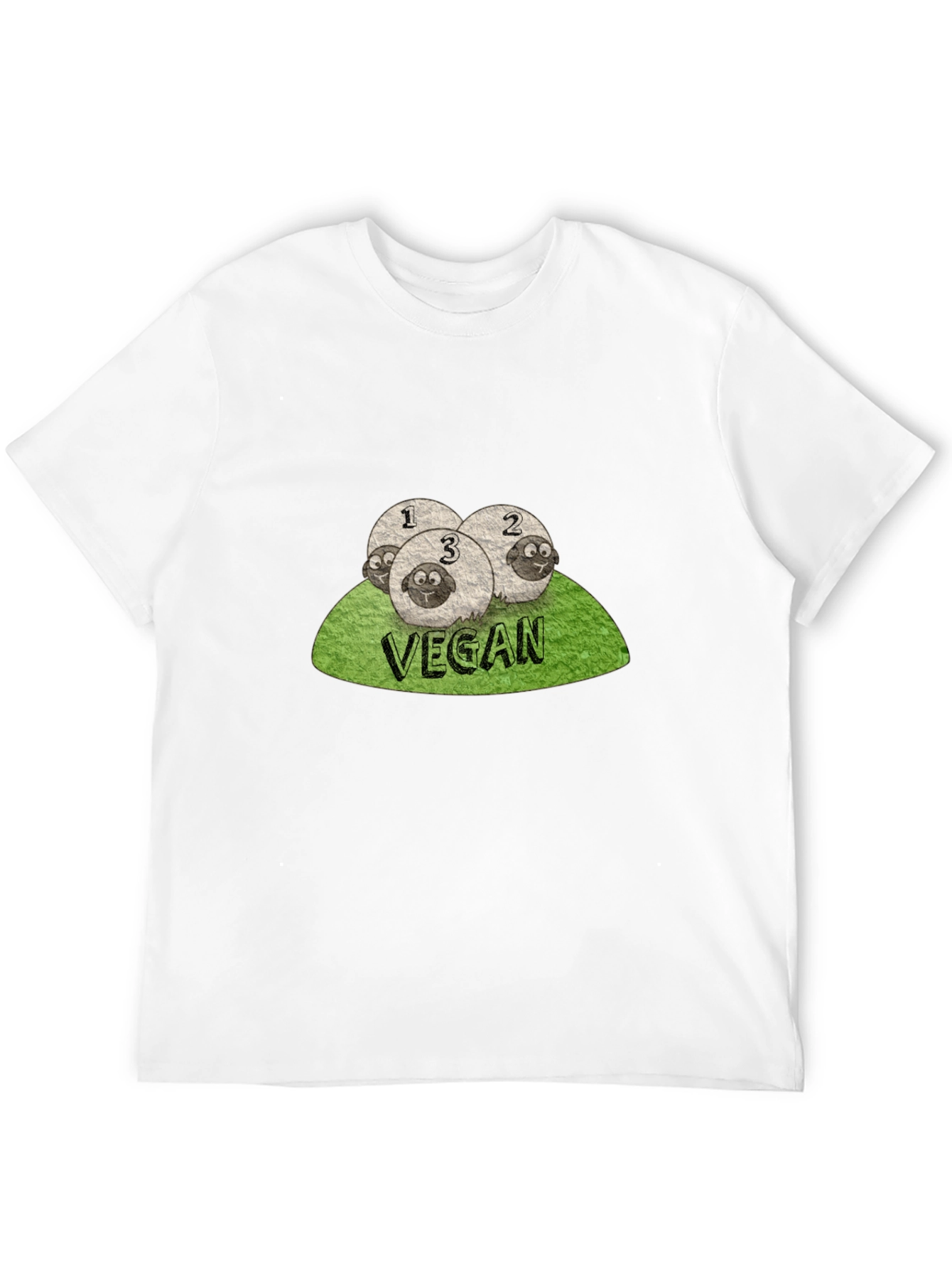 Vegan Counting Sheep T-Shirt