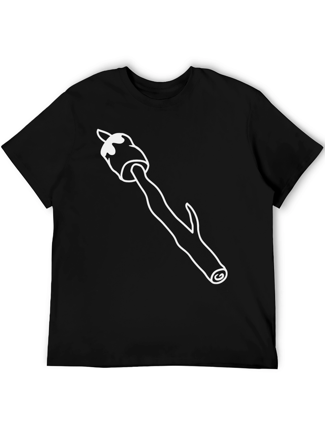 Marshmallow Roasting Stick Graphic Tee