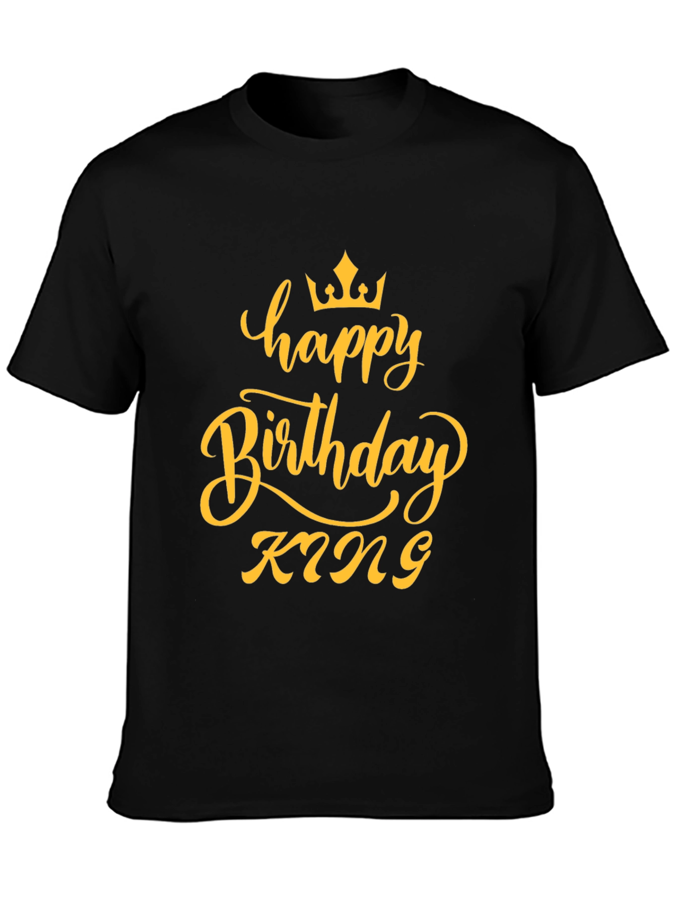 Happy Birthday King T-Shirt - Stylish Celebration Tee
