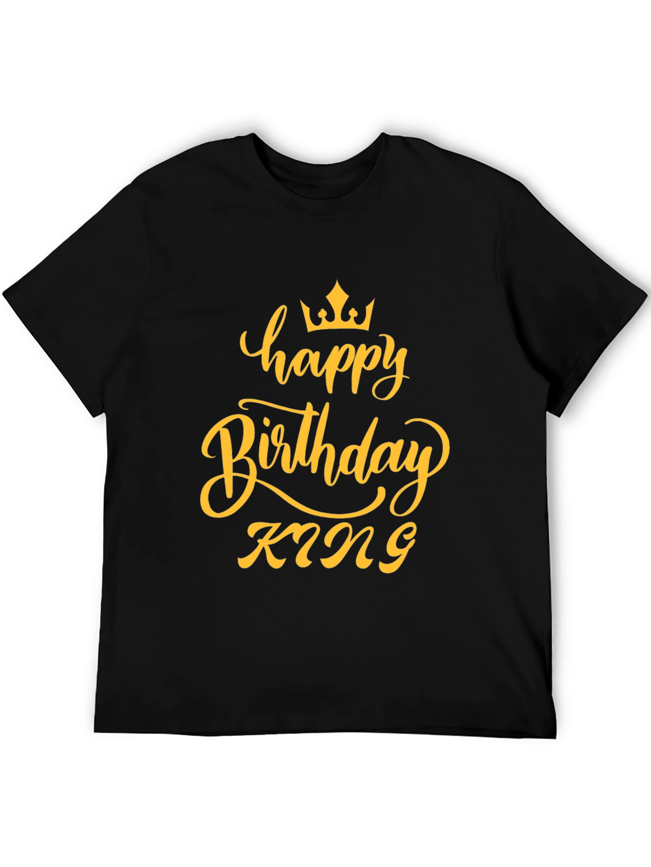 Happy Birthday King T-Shirt - Stylish Celebration Tee