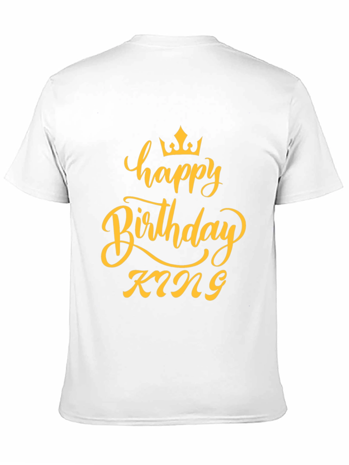 Happy Birthday King T-Shirt - Stylish Celebration Tee
