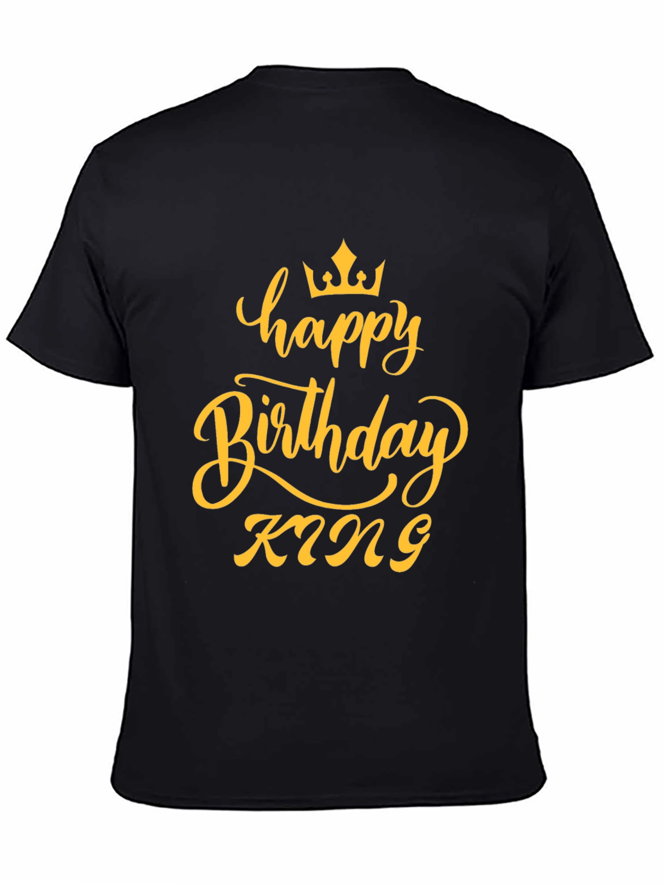 Happy Birthday King T-Shirt - Stylish Celebration Tee
