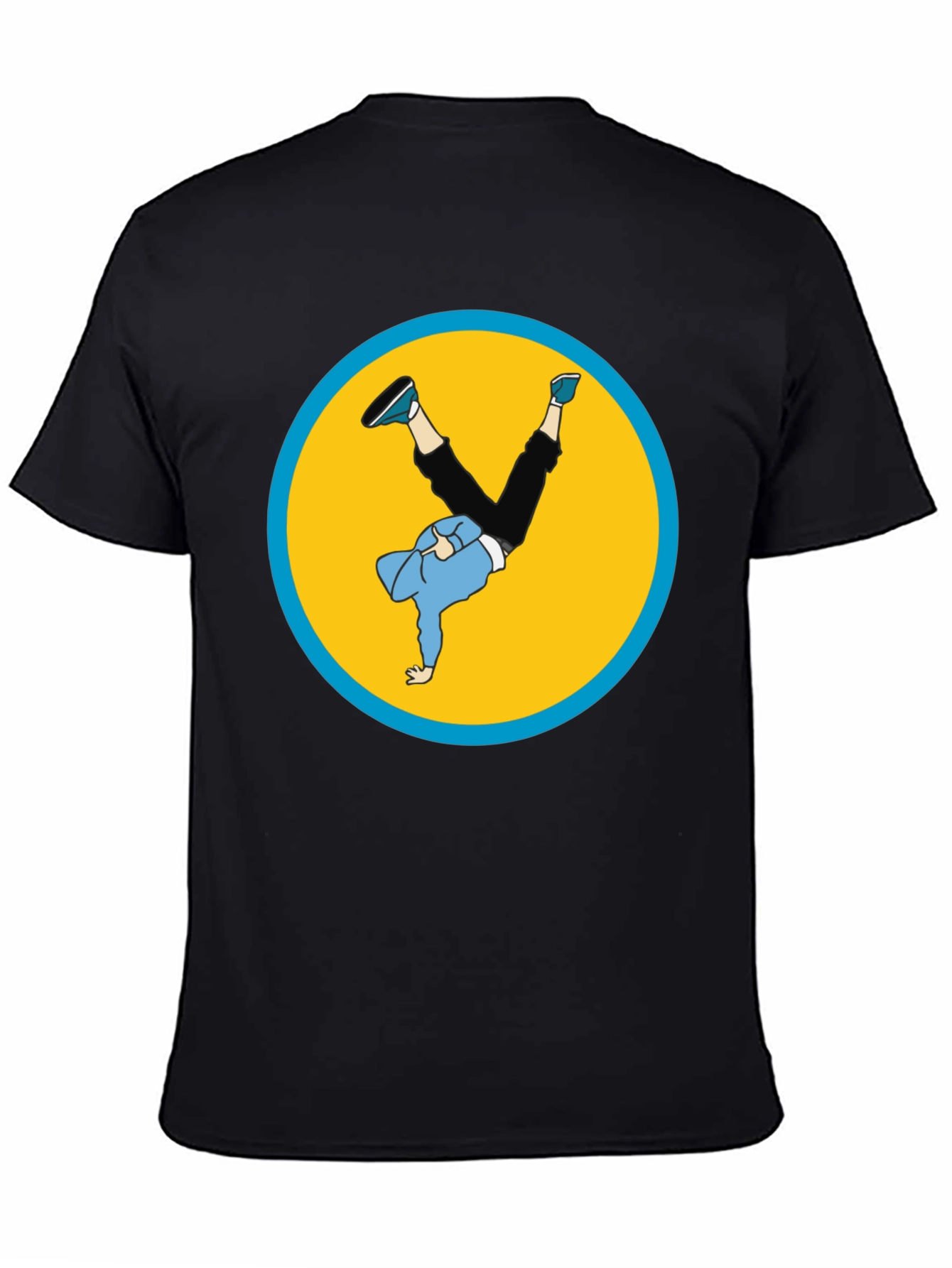 Breakdance Graphic Black T-Shirt