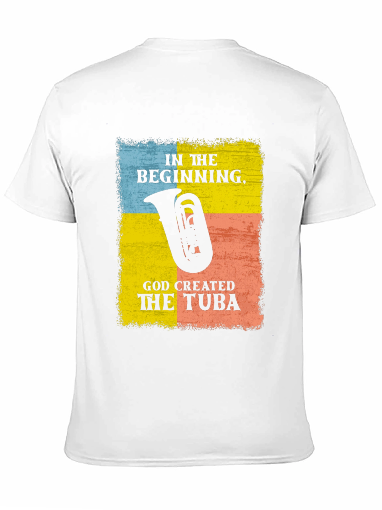 In The Beginning Tuba Graphic Tee