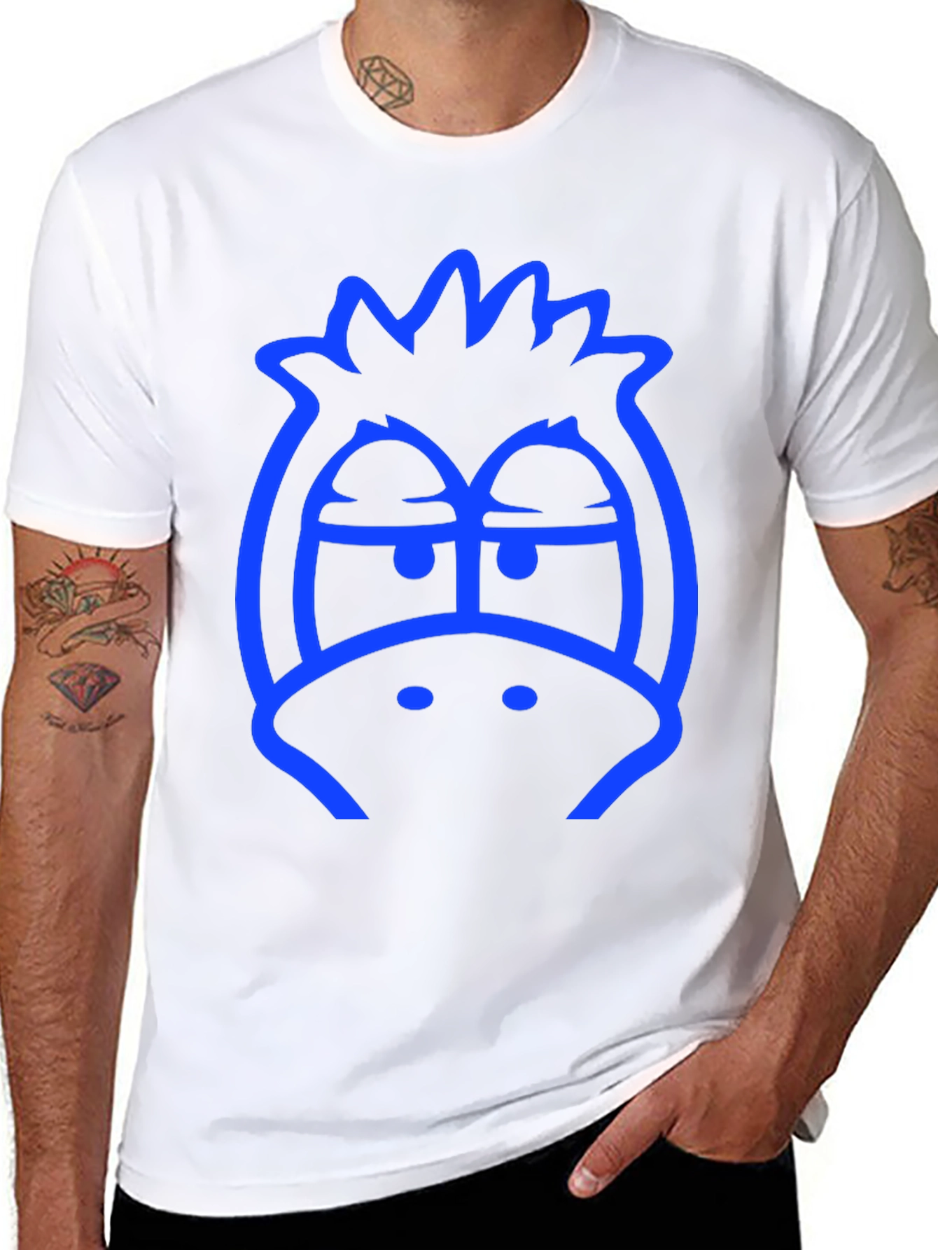 Cartoon Character Graphic T-Shirt