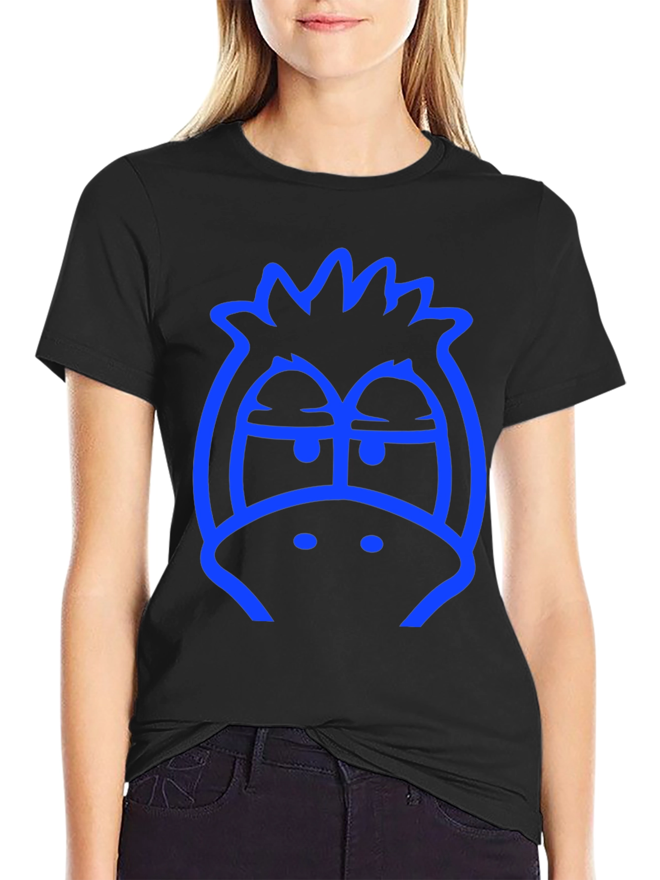Cartoon Character Graphic T-Shirt