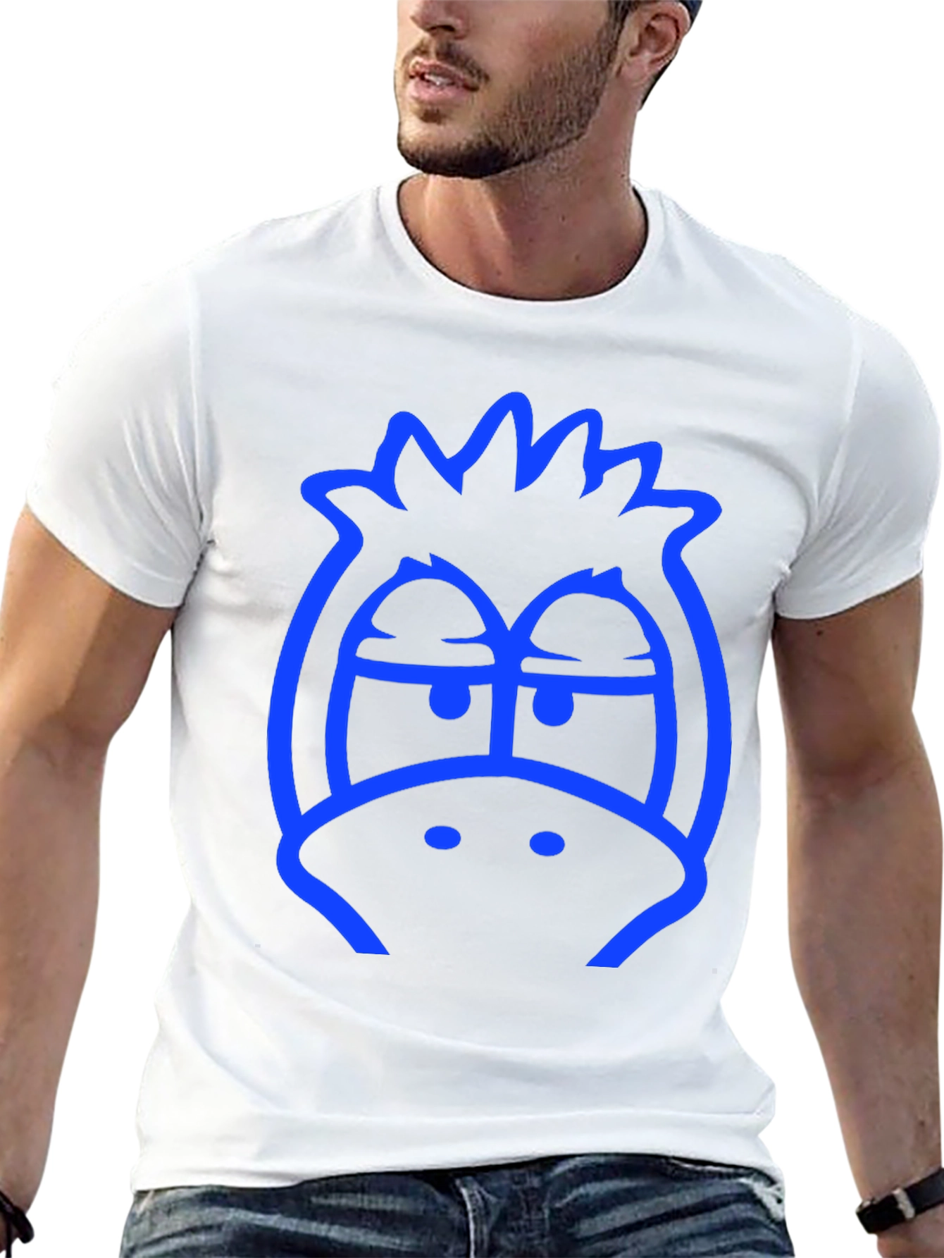 Cartoon Character Graphic T-Shirt