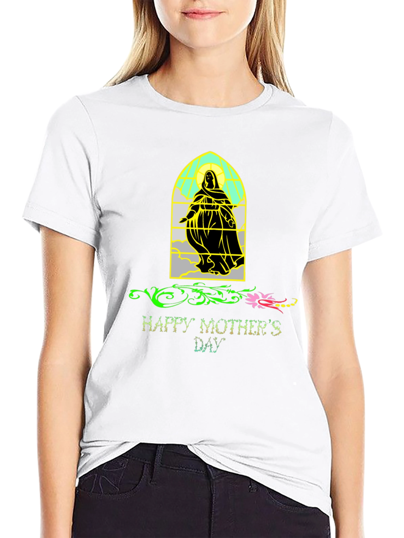 Mothers Day Virgin Mary T-Shirt