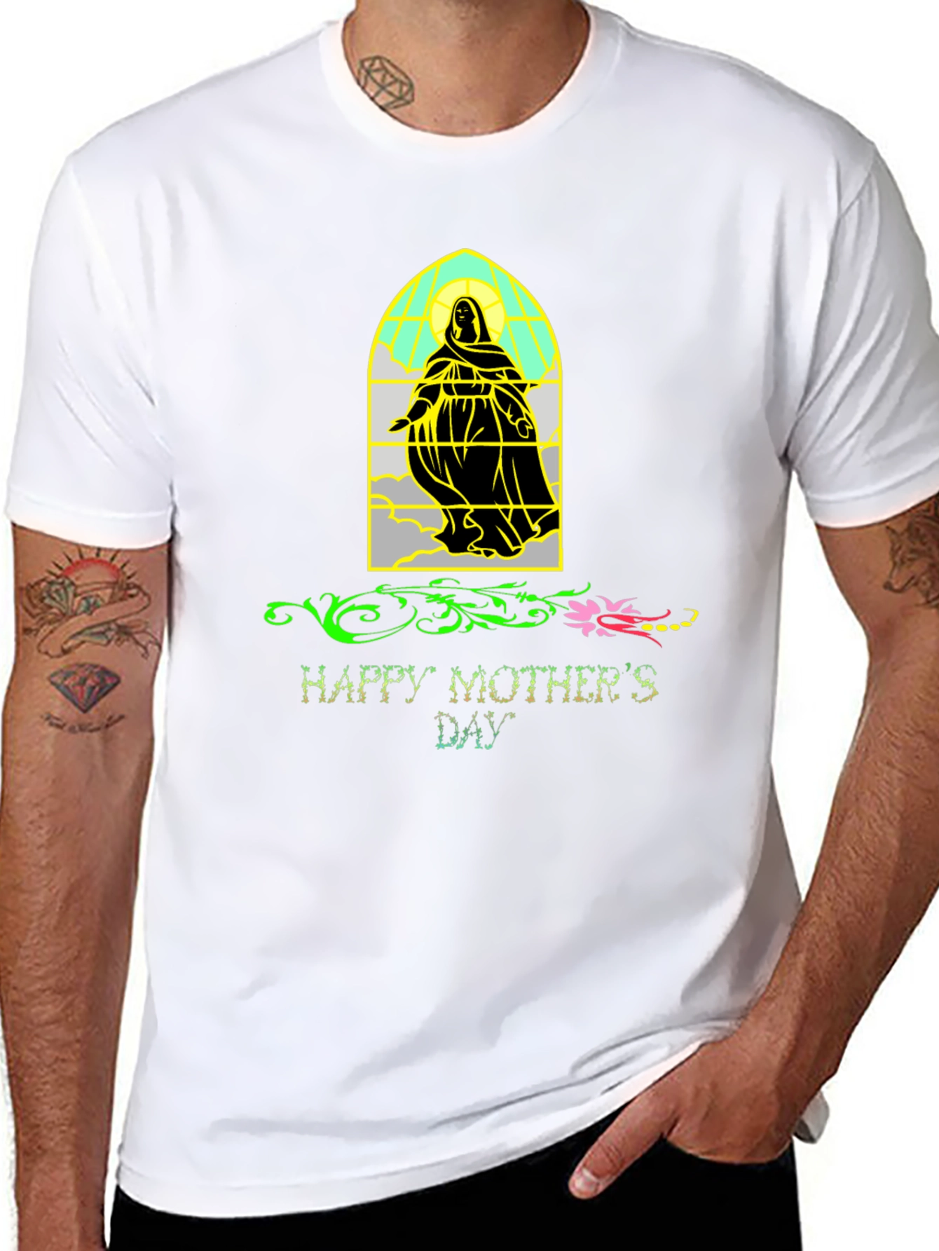 Mothers Day Virgin Mary T-Shirt
