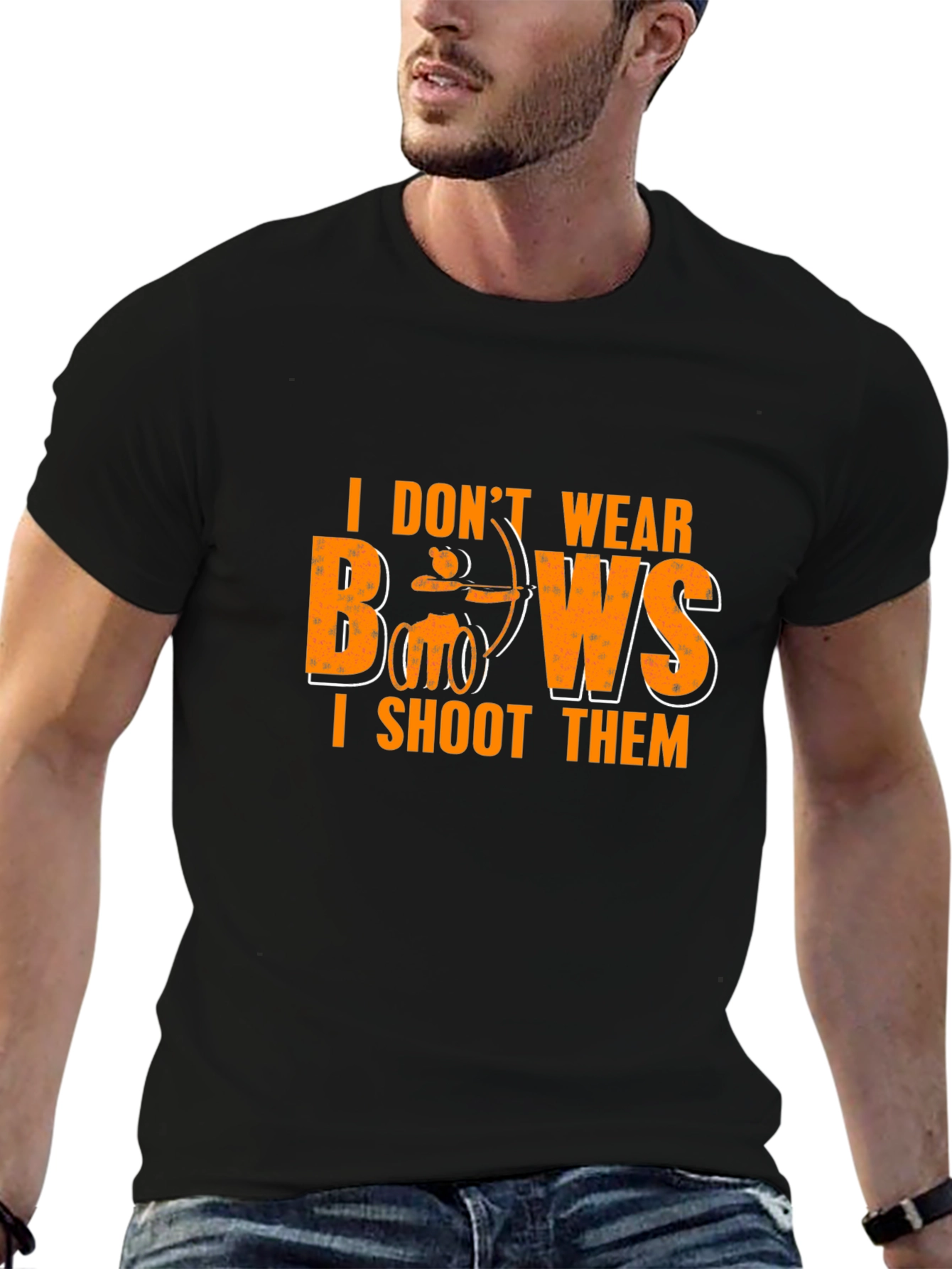 I Dont Wear Bows T-Shirt - Archery Tee