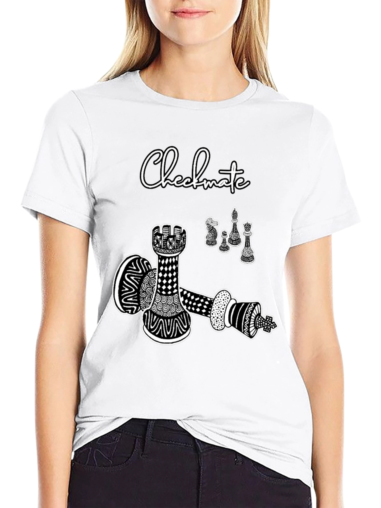 Checkmate Graphic Tee - Stylish Chess Design