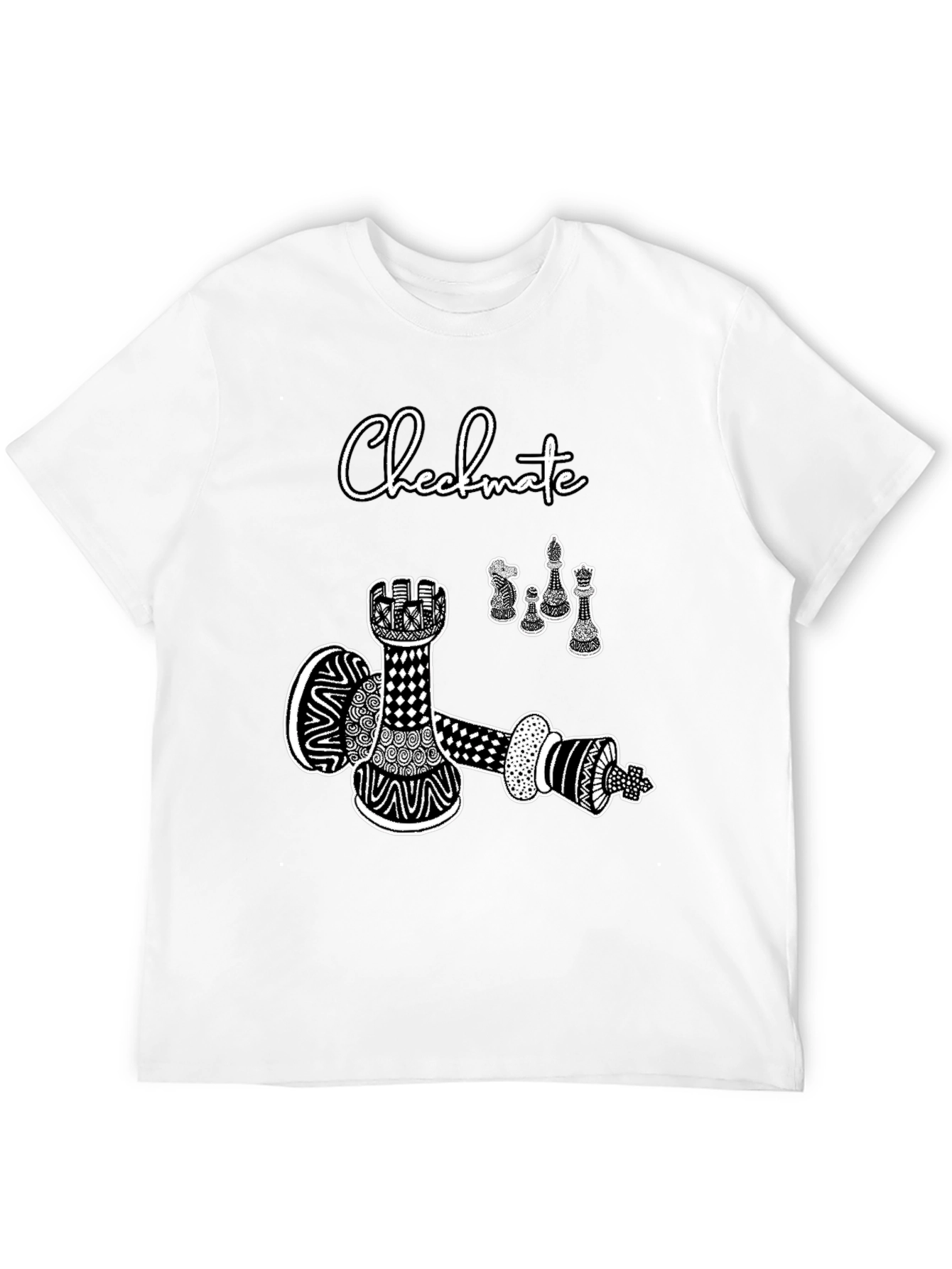 Checkmate Graphic Tee - Stylish Chess Design