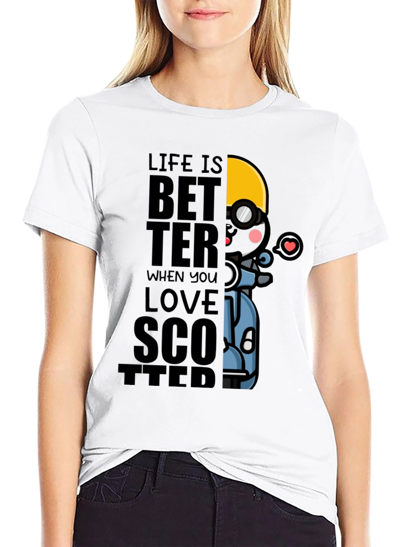Life is Better on a Scooter T-Shirt