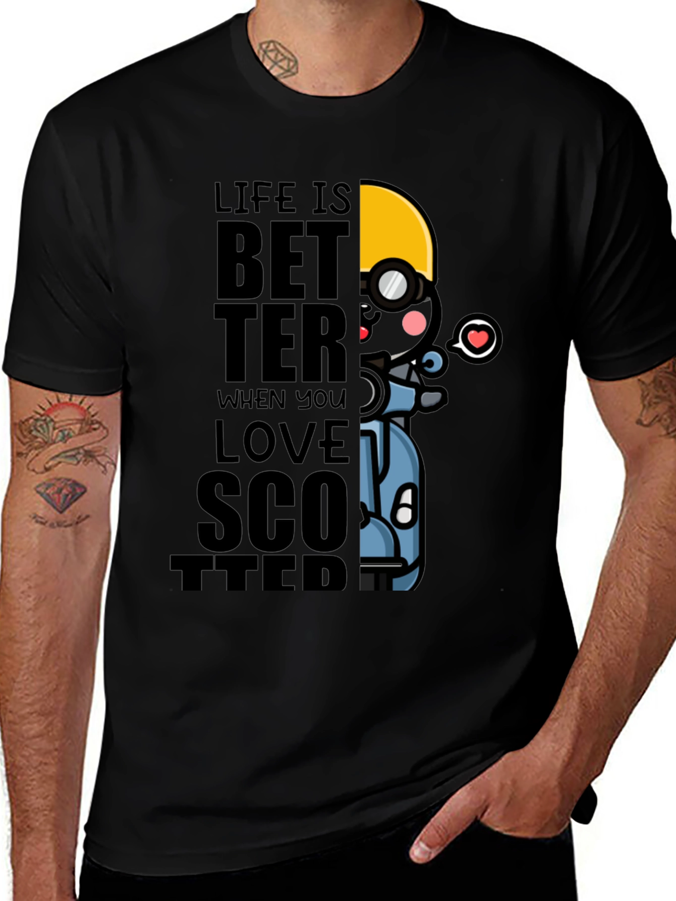 Life is Better on a Scooter T-Shirt