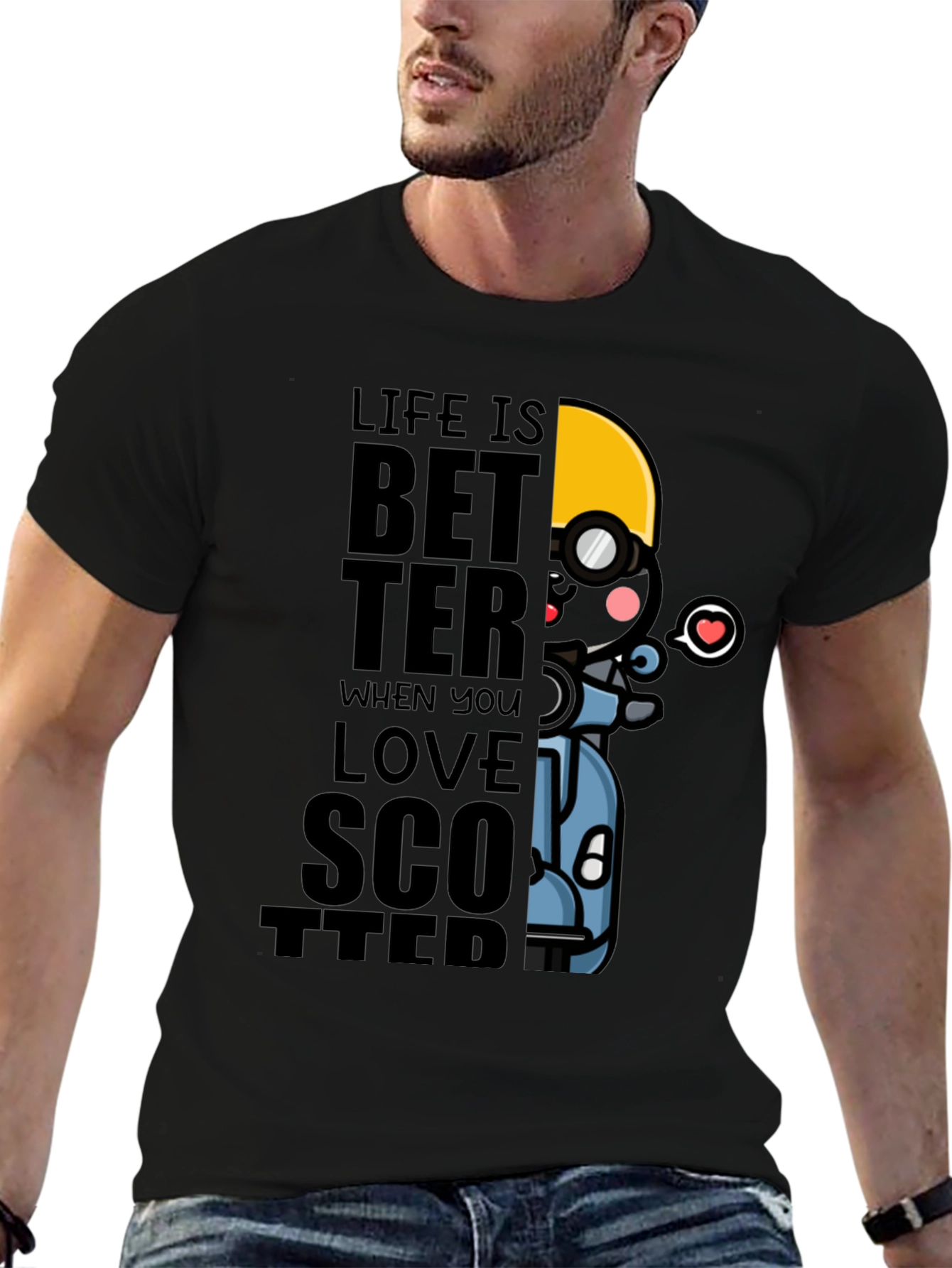 Life is Better on a Scooter T-Shirt