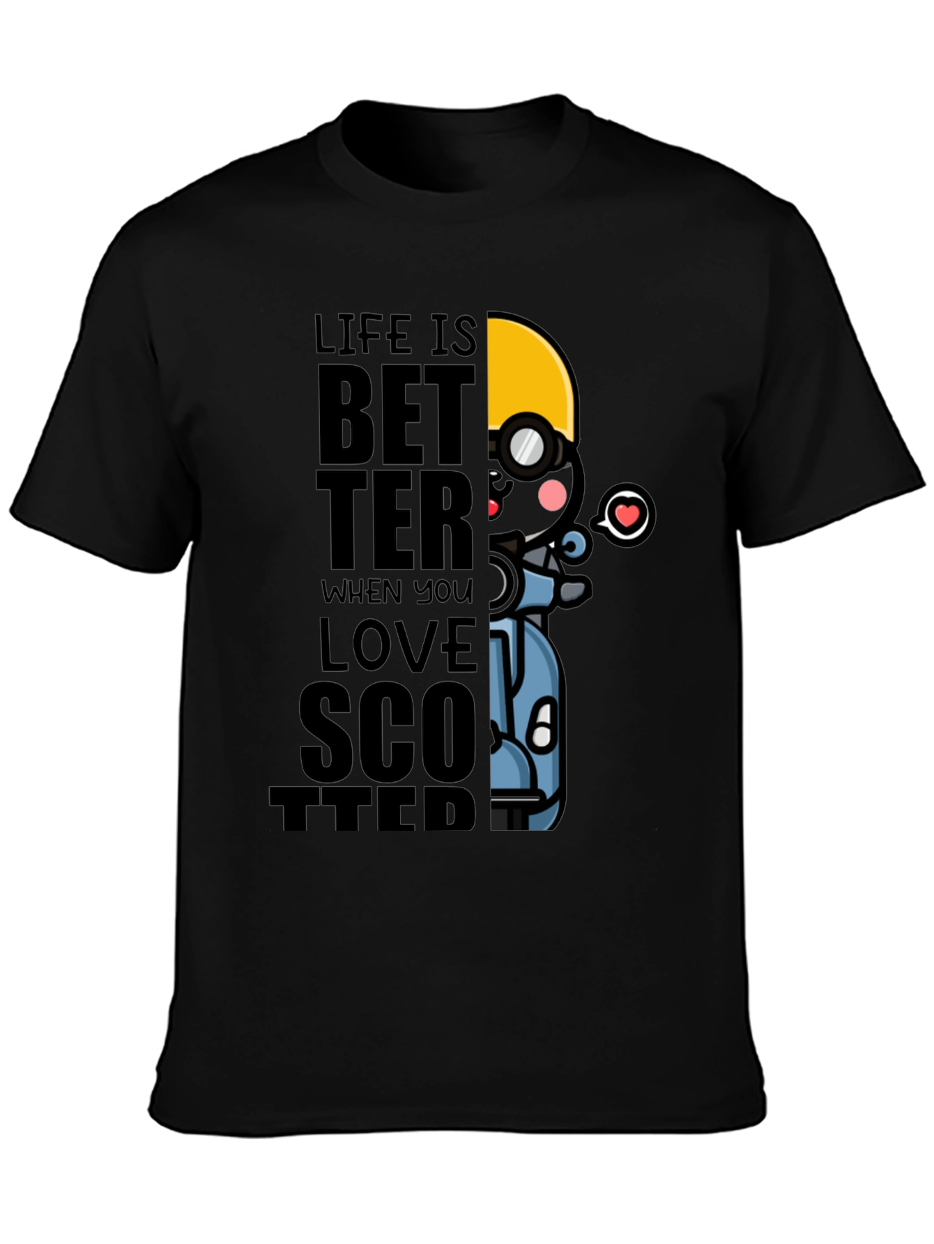 Life is Better on a Scooter T-Shirt