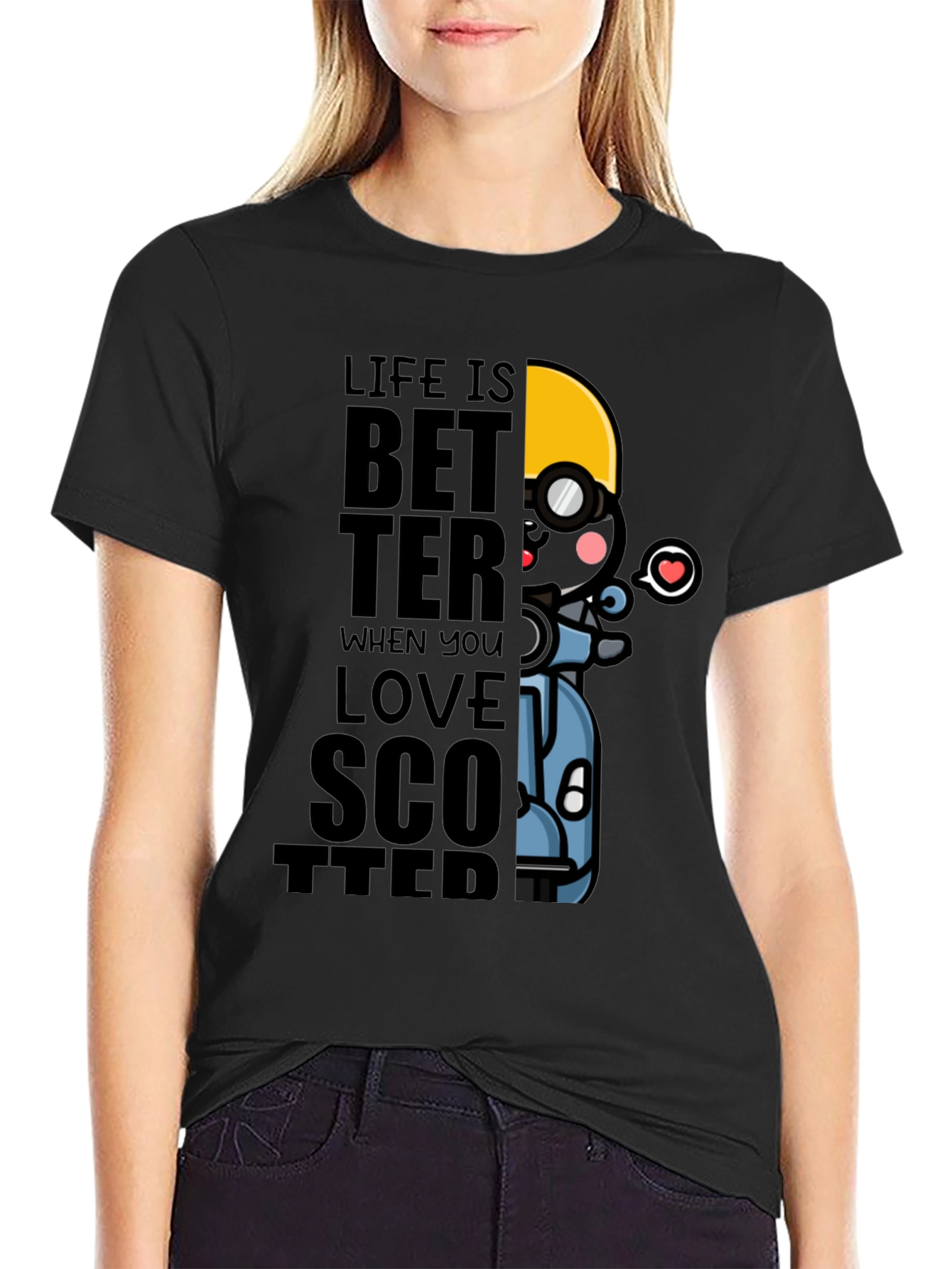 Life is Better on a Scooter T-Shirt