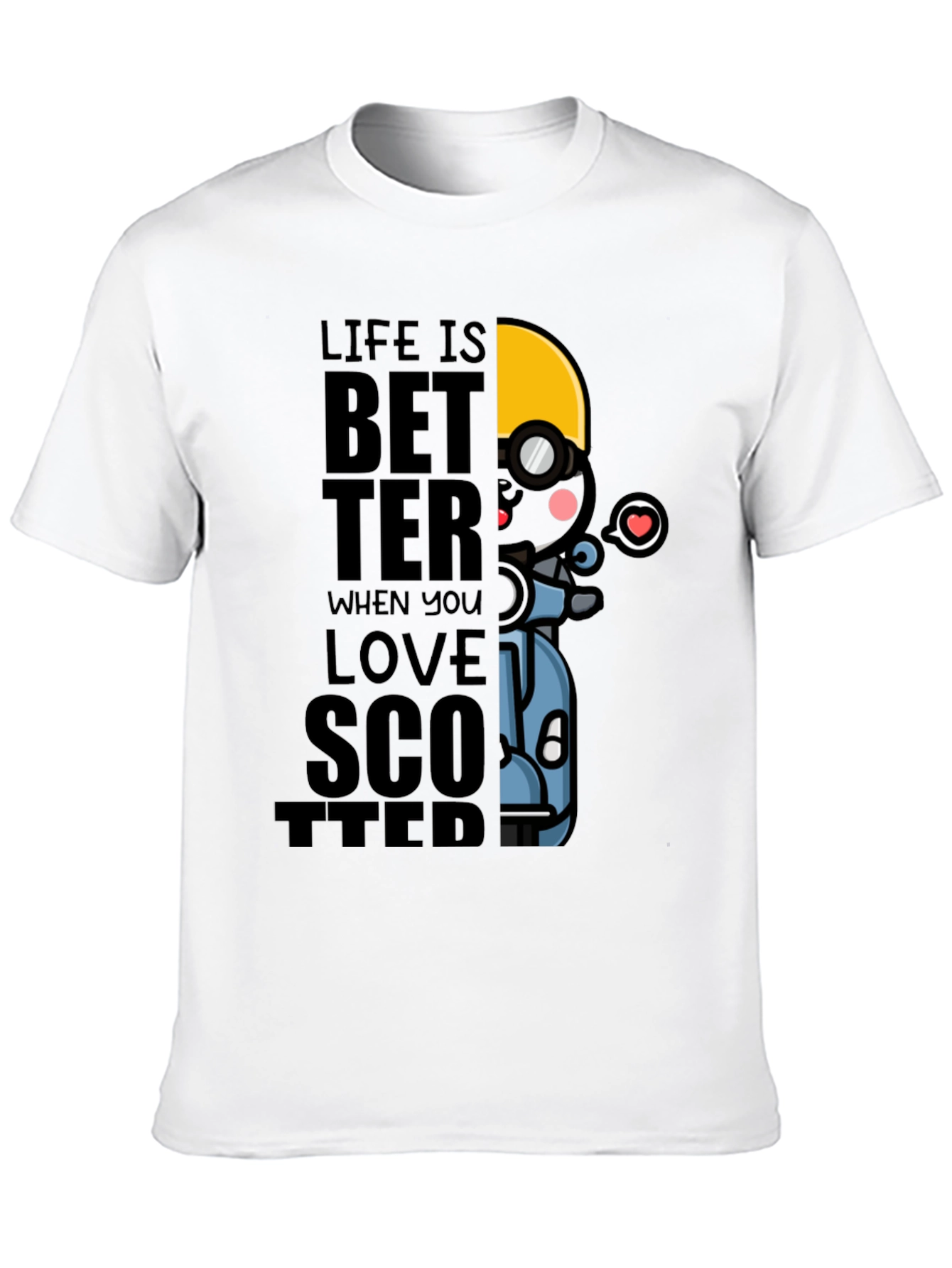 Life is Better on a Scooter T-Shirt