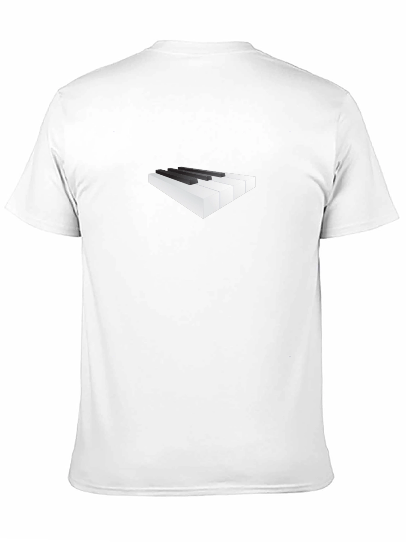 Piano Keys Graphic Tee - Music Lovers Shirt