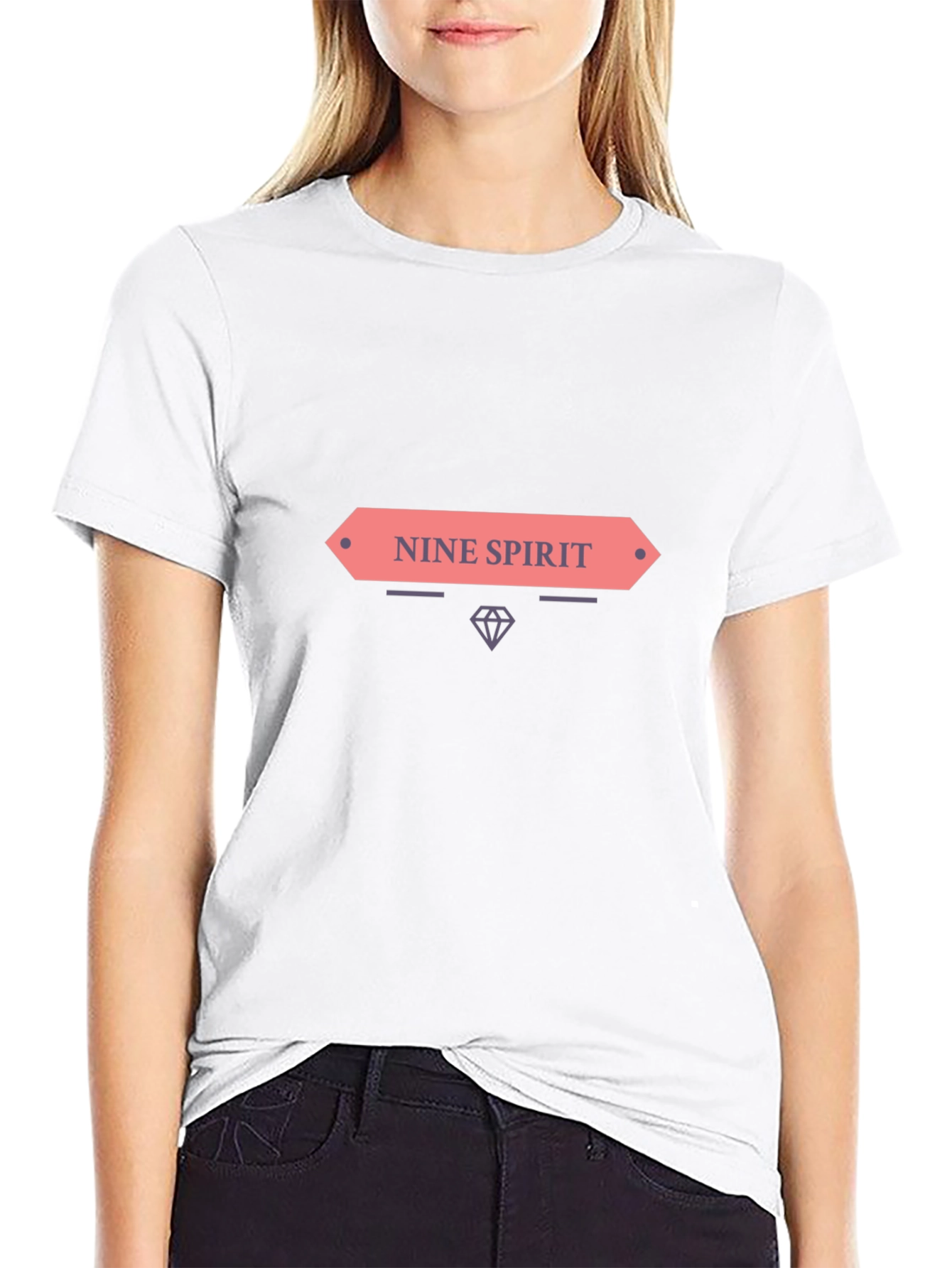 Nine Spirit Graphic Black T-Shirt