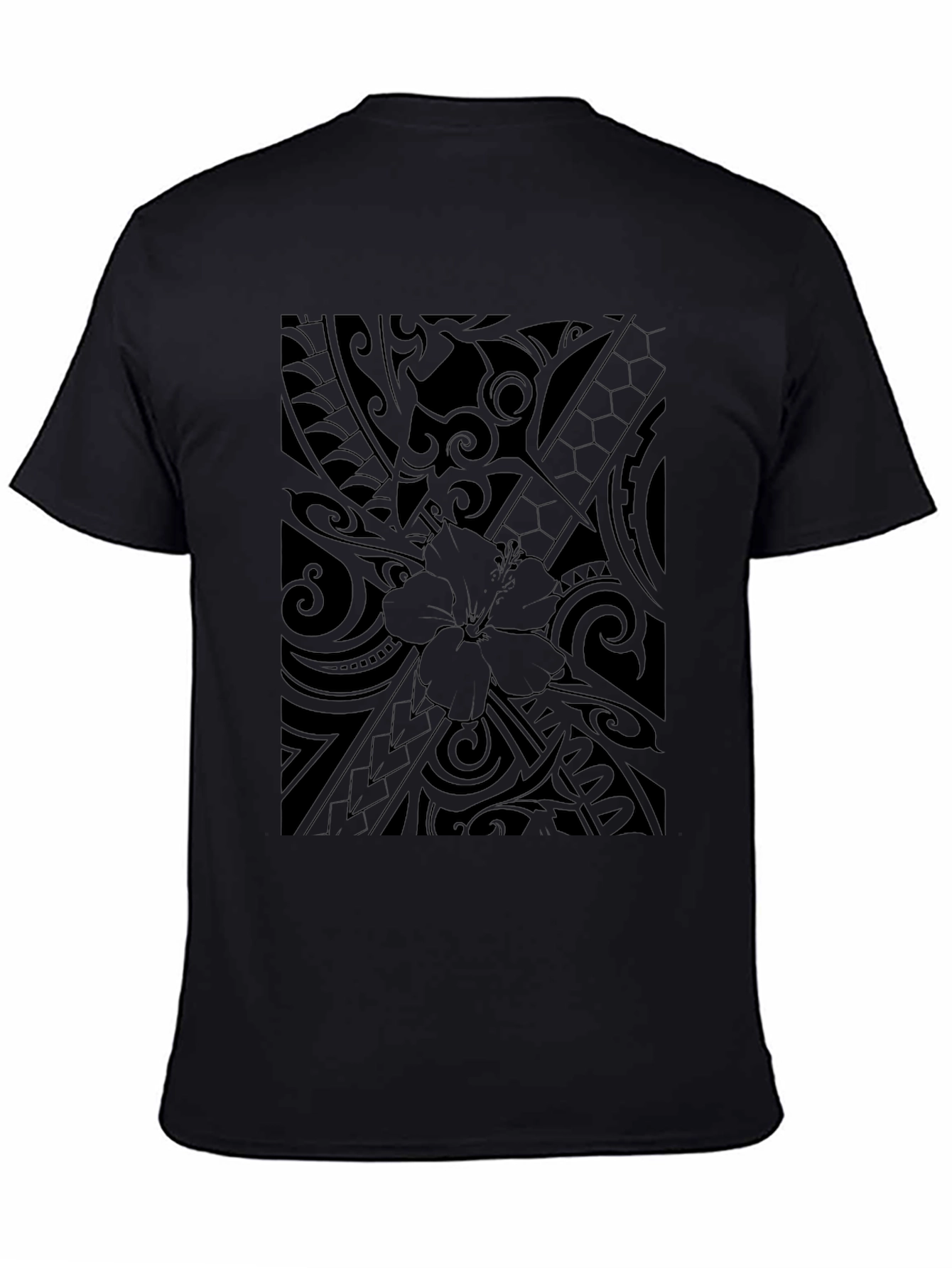 Tribal Flower Graphic Tee
