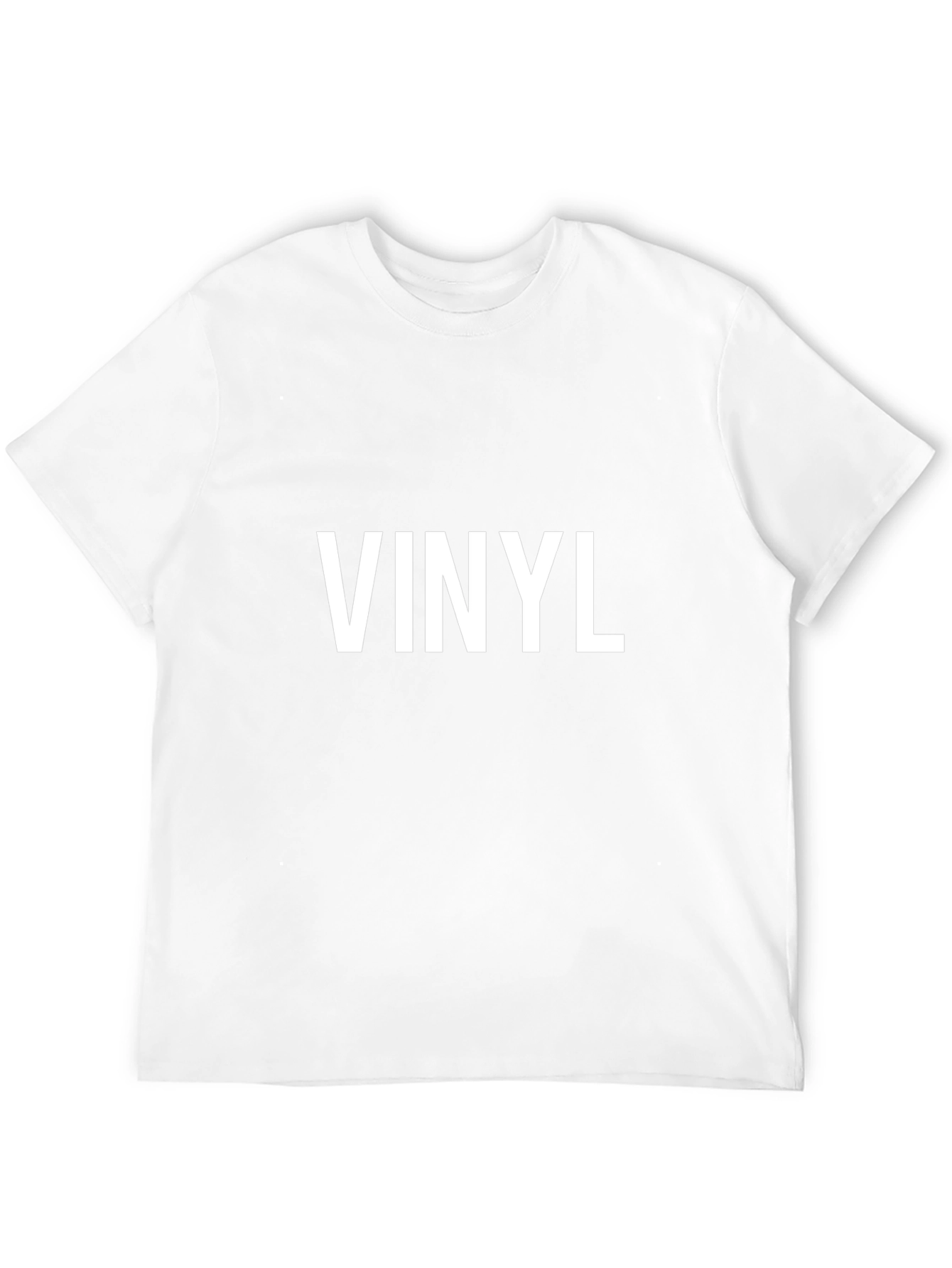 Vinyl Graphic T-Shirt - Classic Black Tee