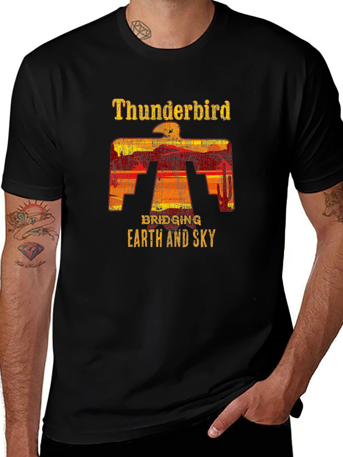 Thunderbird Earth and Sky Graphic Tee