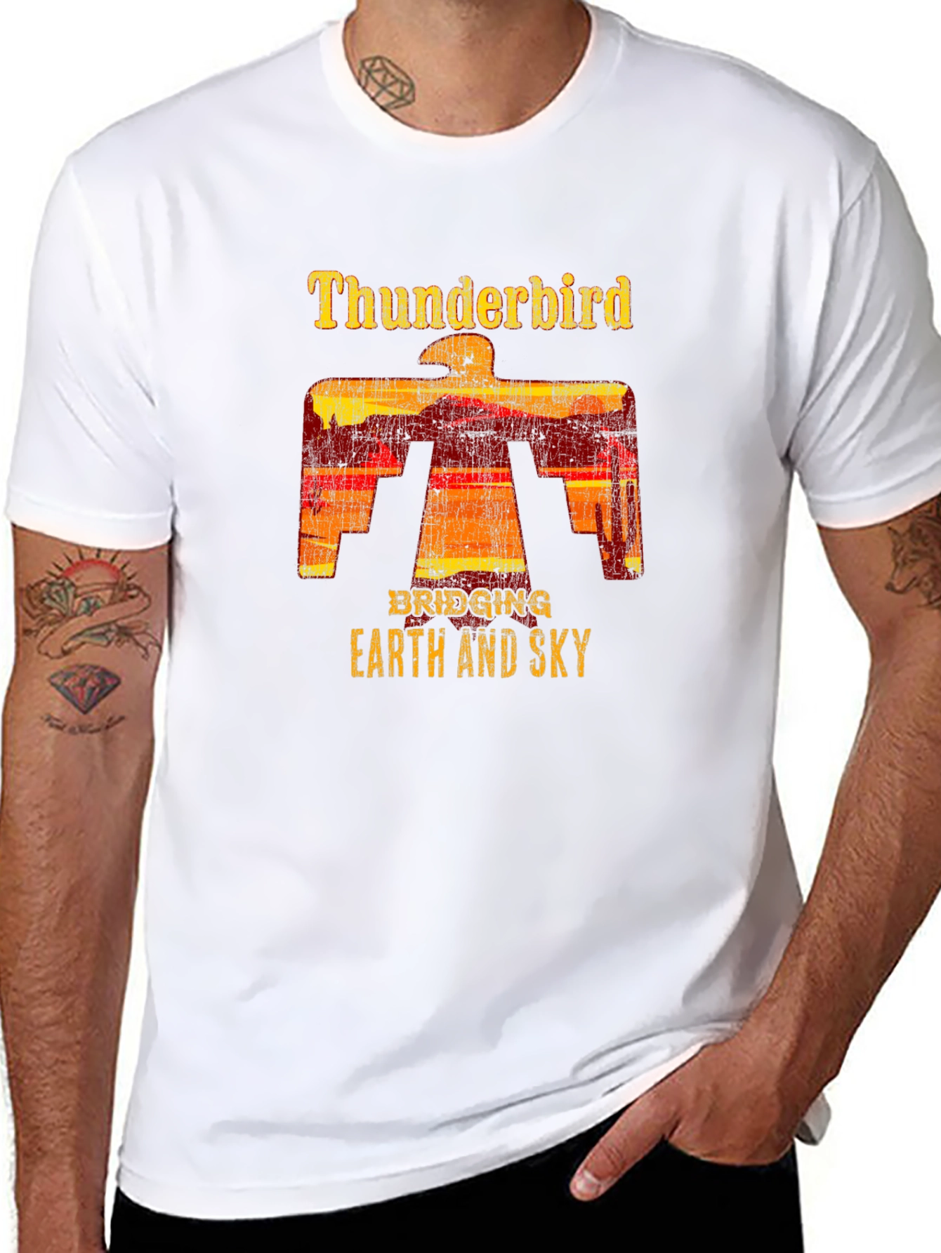 Thunderbird Earth and Sky Graphic Tee