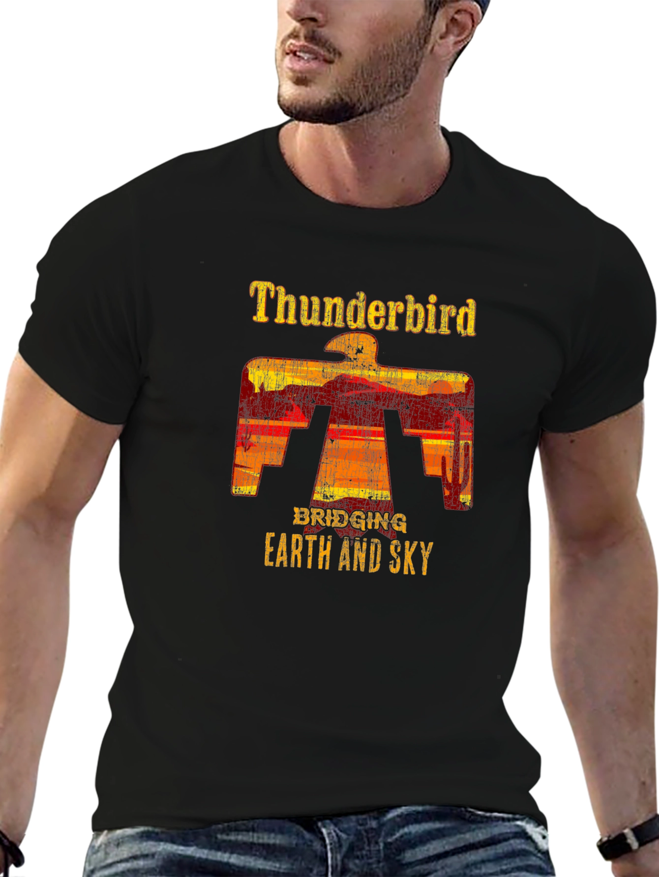 Thunderbird Earth and Sky Graphic Tee
