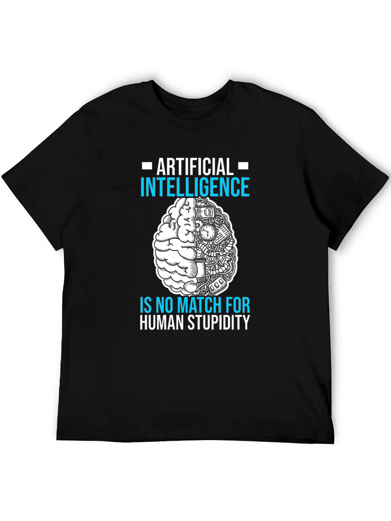 AI vs Human T-Shirt - Funny Graphic Tee