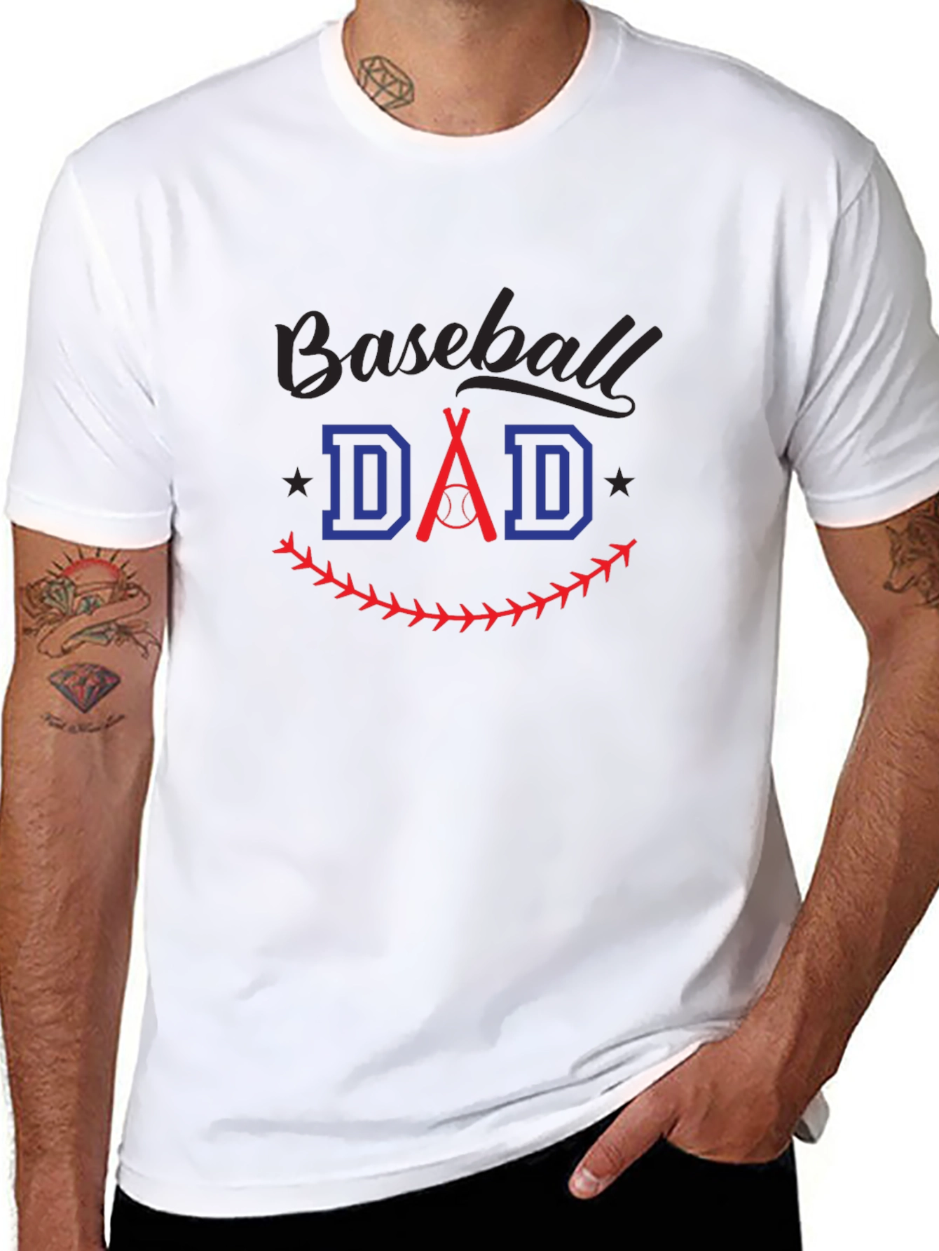 Baseball Dad Graphic Tee