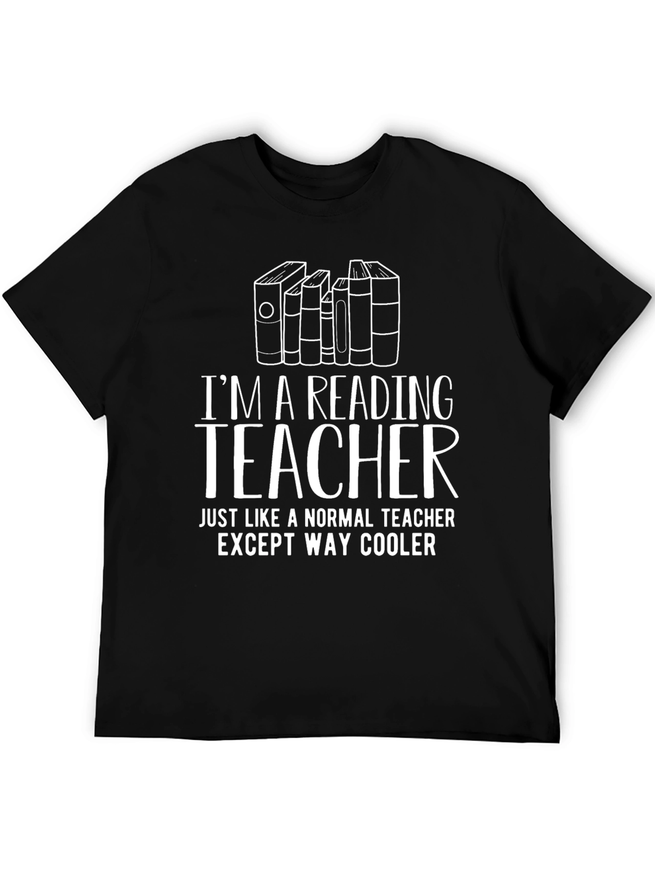 Reading Teacher Graphic T-Shirt