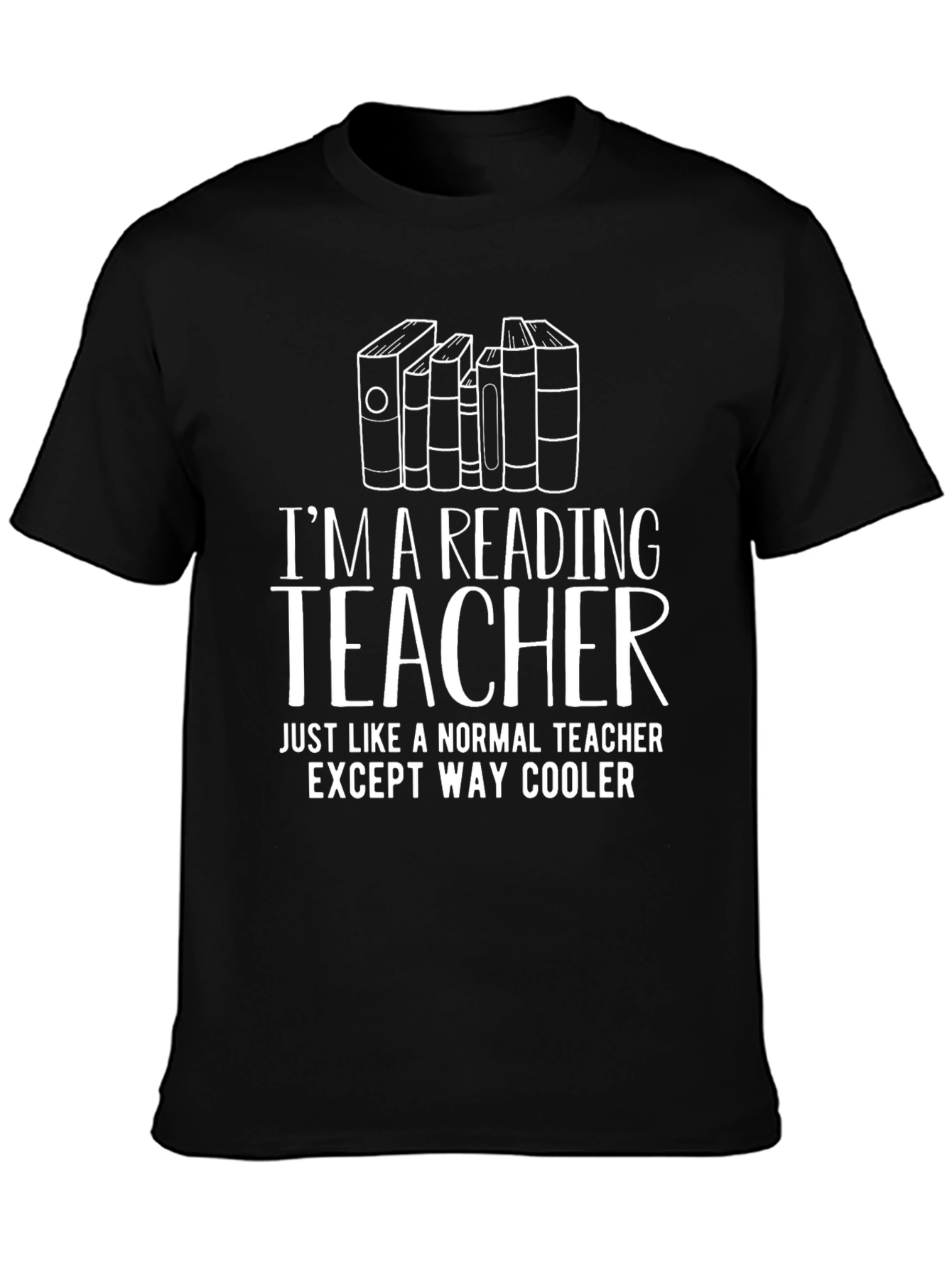 Reading Teacher Graphic T-Shirt