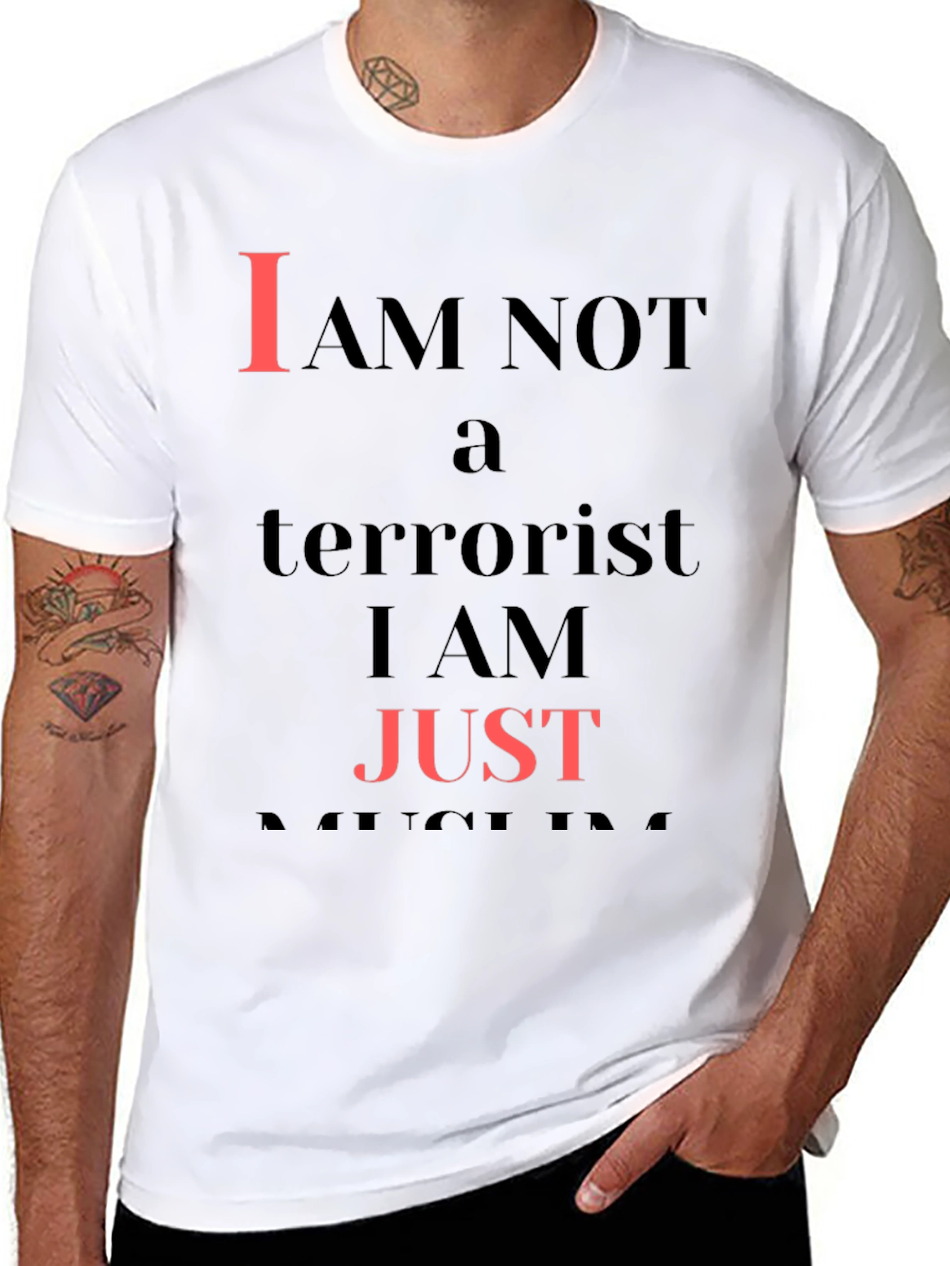 I Am Not A Terrorist T-Shirt